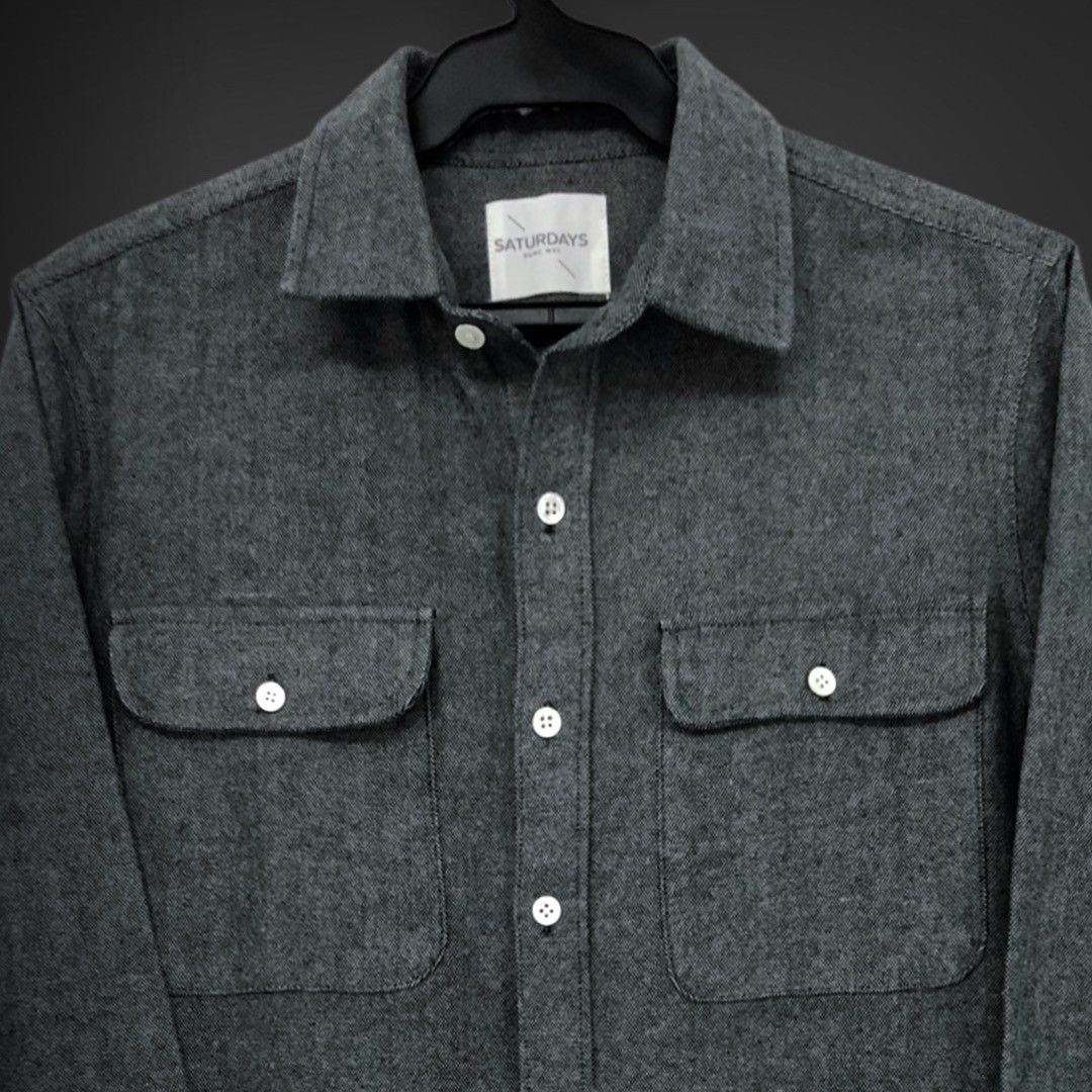 Saturdays NYC Wool Overshirt Size US M / EU 48-50 / 2 - 2 Thumbnail