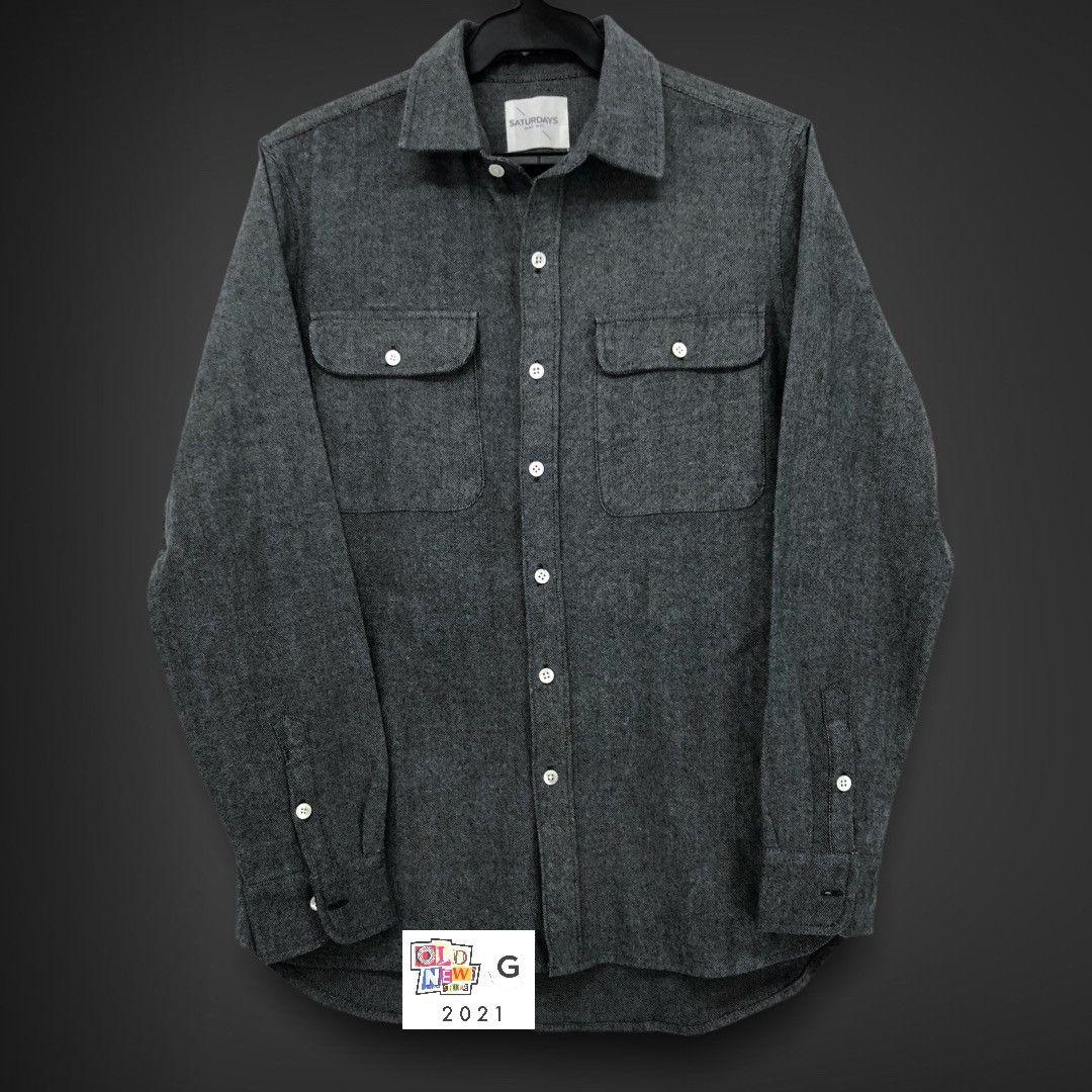 Saturdays NYC Wool Overshirt Size US M / EU 48-50 / 2 - 1 Thumbnail