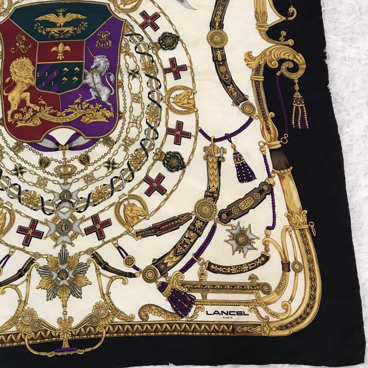 Lancel Lancel Paris silk scarf Size ONE SIZE - 5 Thumbnail