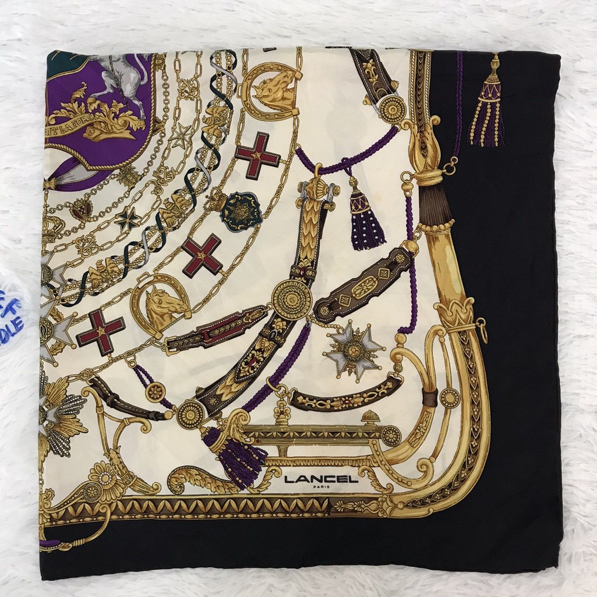 Lancel Lancel Paris silk scarf Size ONE SIZE - 16 Thumbnail