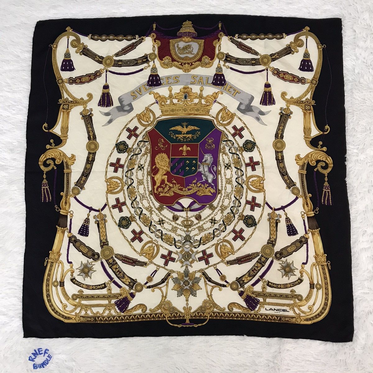 Lancel Lancel Paris silk scarf Size ONE SIZE - 1 Thumbnail
