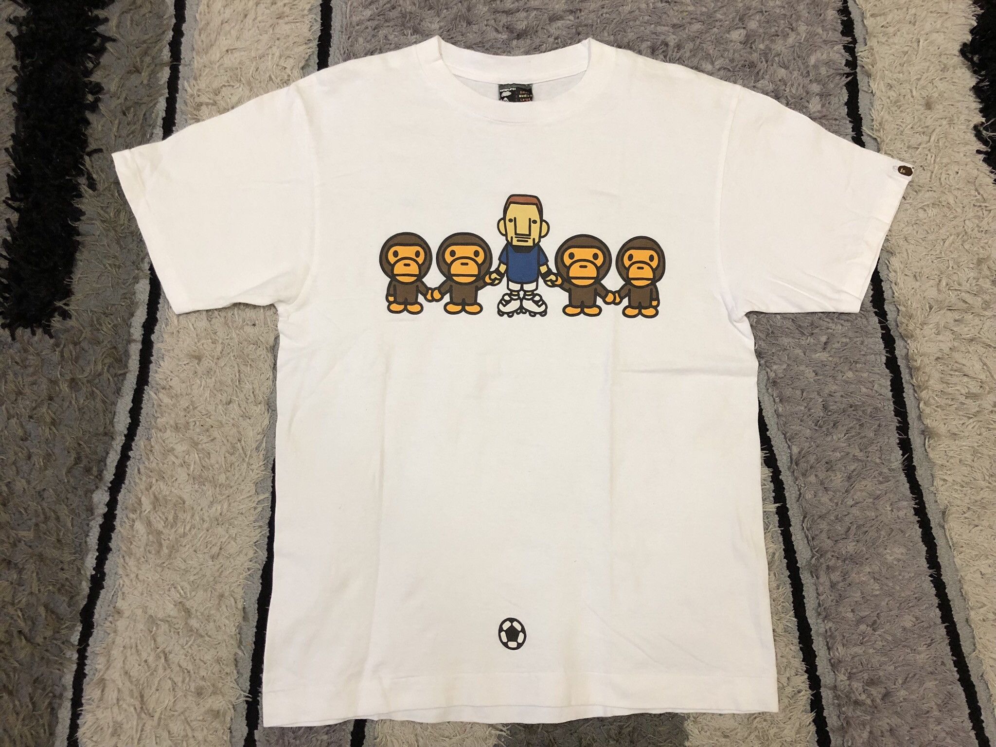 Bape Bape x Nakata Tee Size US M / EU 48-50 / 2 - 1 Thumbnail