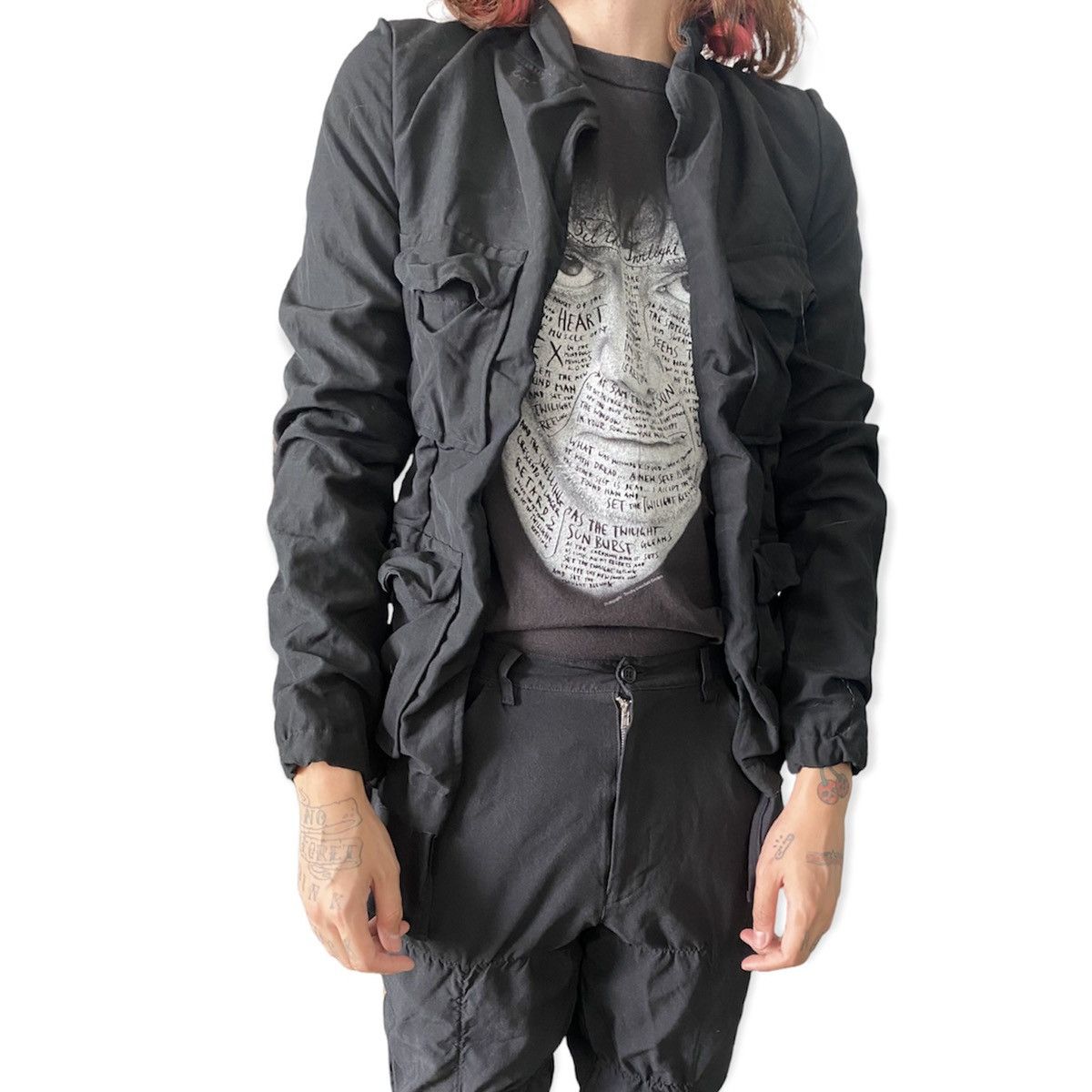 Comme des Garcons Vintage 99-00 Scrunch Jacket Size US S / EU 44-46 / 1 - 7 Thumbnail