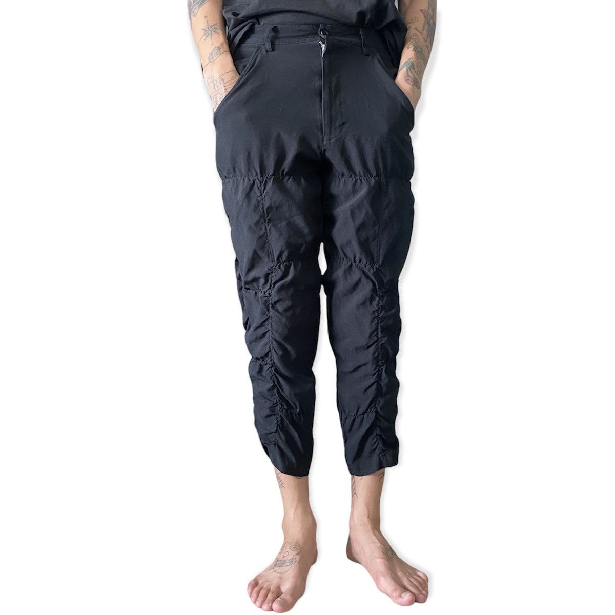 Comme des Garcons Comme Des Garcons Scrunch Cropped Pants Size US 30 / EU 46 - 6 Thumbnail