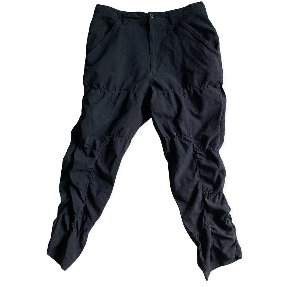 Comme des Garcons Comme Des Garcons Scrunch Cropped Pants Size US 30 / EU 46 - 1 Thumbnail