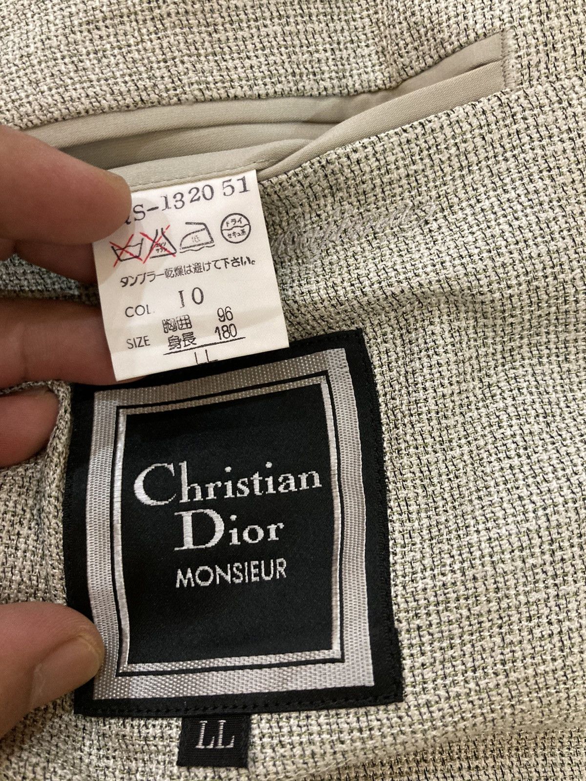 Christian Dior Monsieur Christian Dior Monsieur Blazer Jacket Size US XL / EU 56 / 4 - 7 Thumbnail