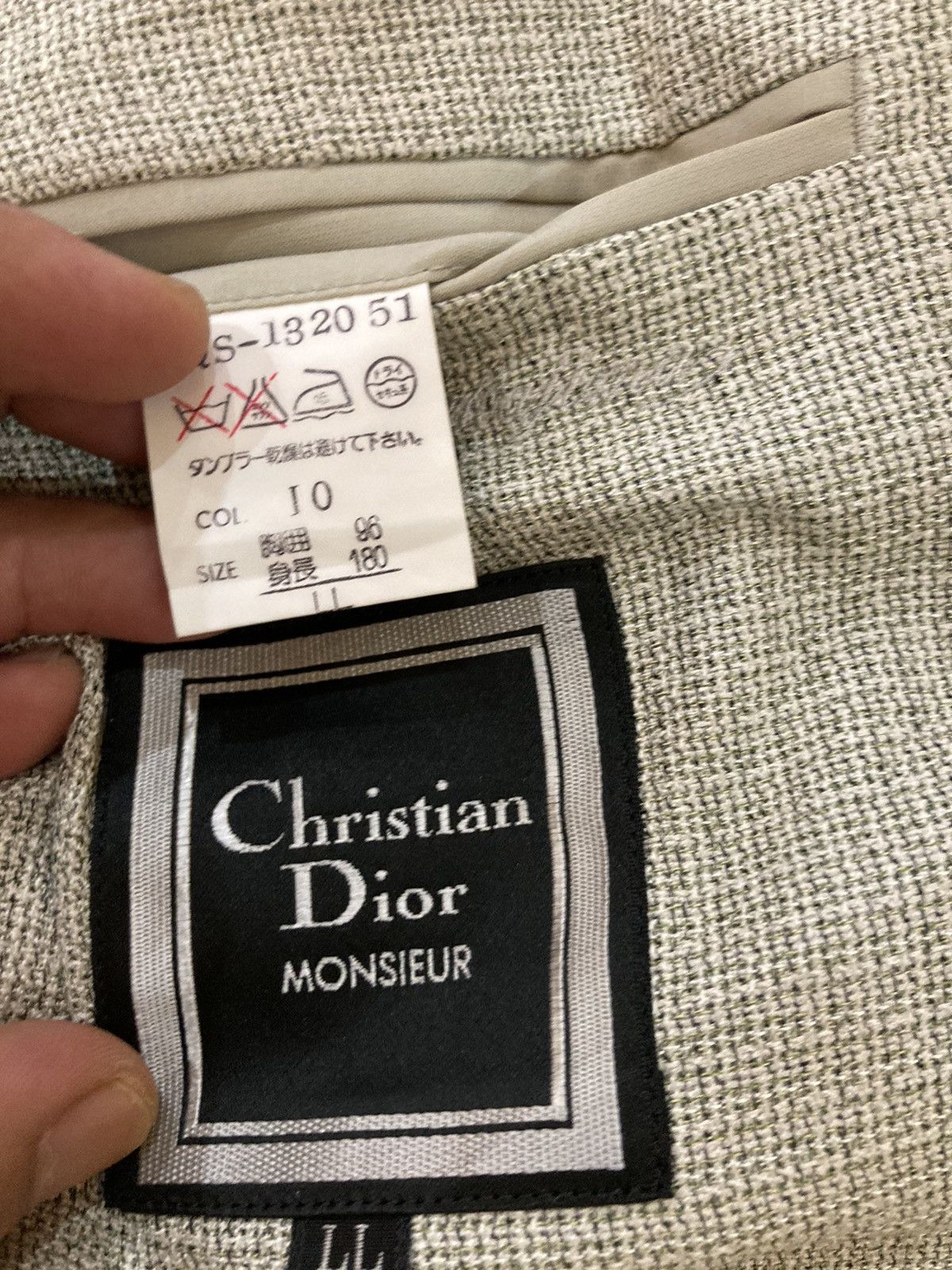 Christian Dior Monsieur Christian Dior Monsieur Blazer Jacket Size US XL / EU 56 / 4 - 6 Thumbnail
