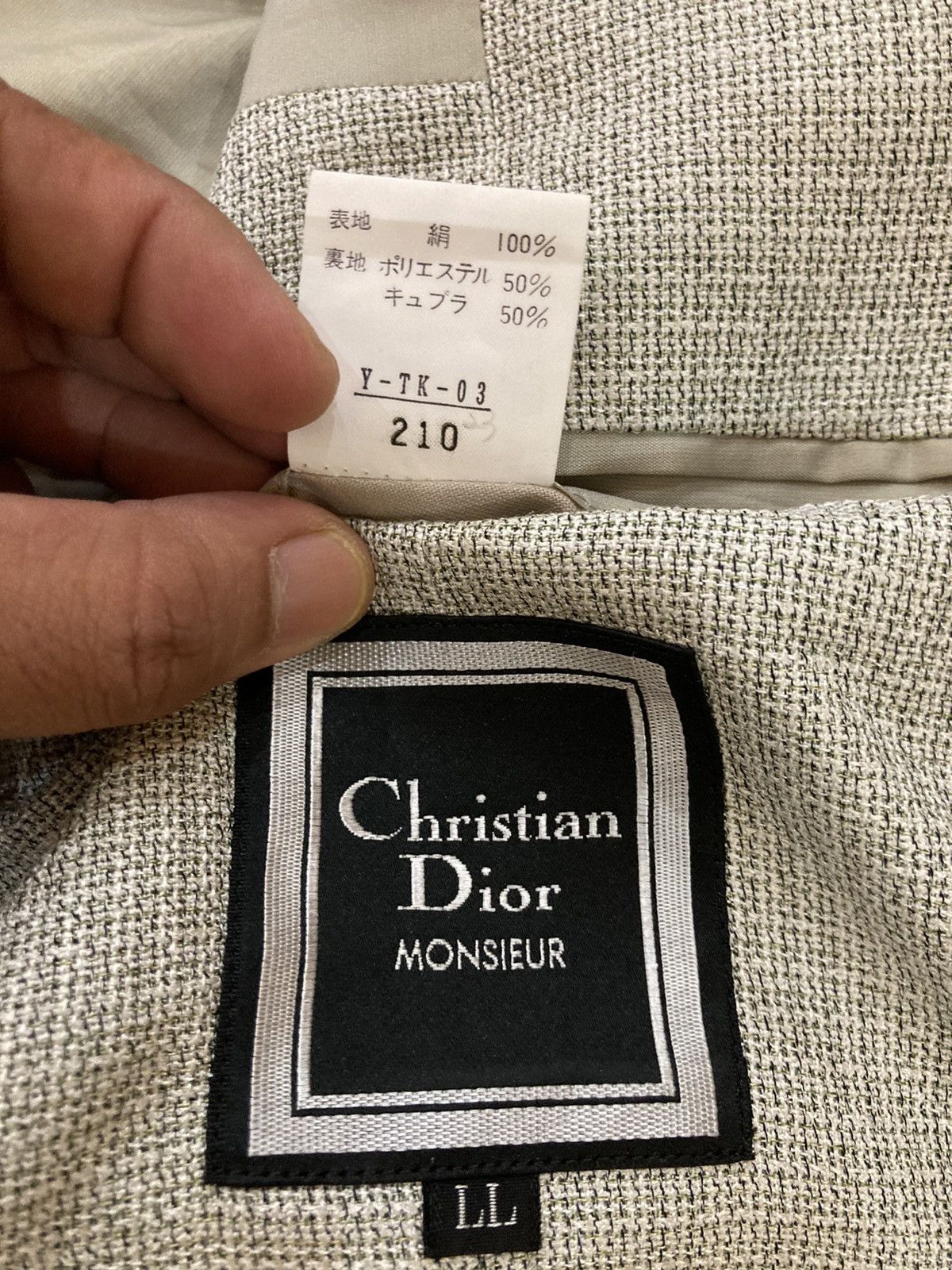 Christian Dior Monsieur Christian Dior Monsieur Blazer Jacket Size US XL / EU 56 / 4 - 8 Thumbnail