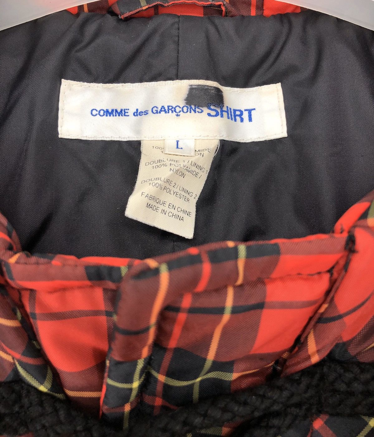 Comme des Garcons Hooded Taffeta Duffle Jacket - W18901 Size US L / EU 52-54 / 3 - 3 Thumbnail