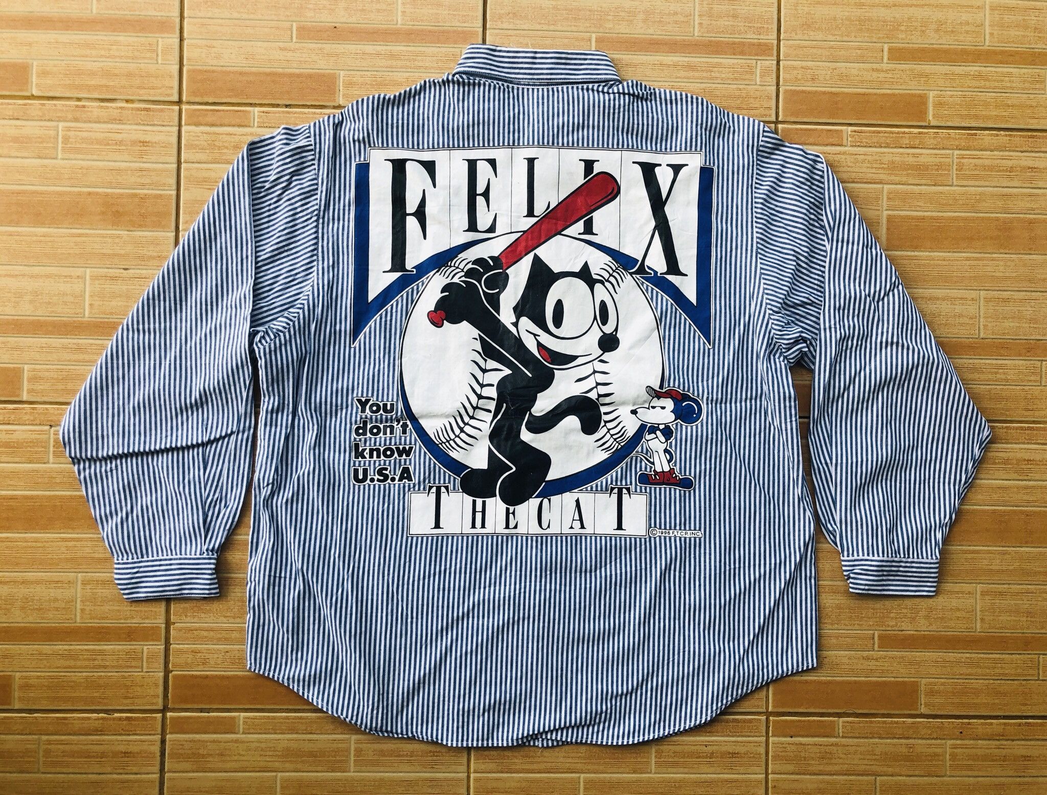 Vintage 90s Felix The Cat You Dont Know Usa