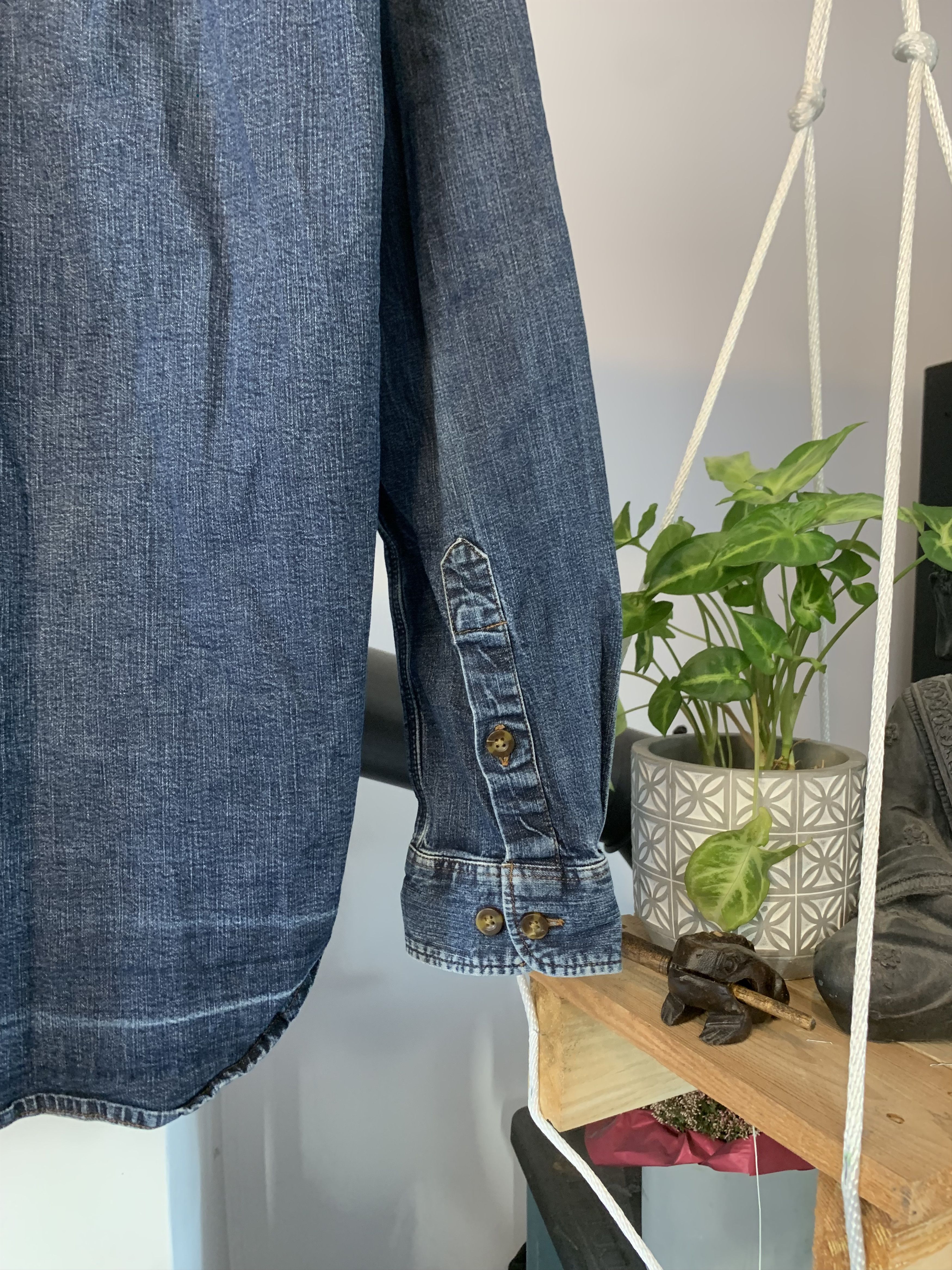Carhartt × OAMC Carhartt Two Pocket Denim Shirt Size US M / EU 48-50 / 2 - 7 Thumbnail