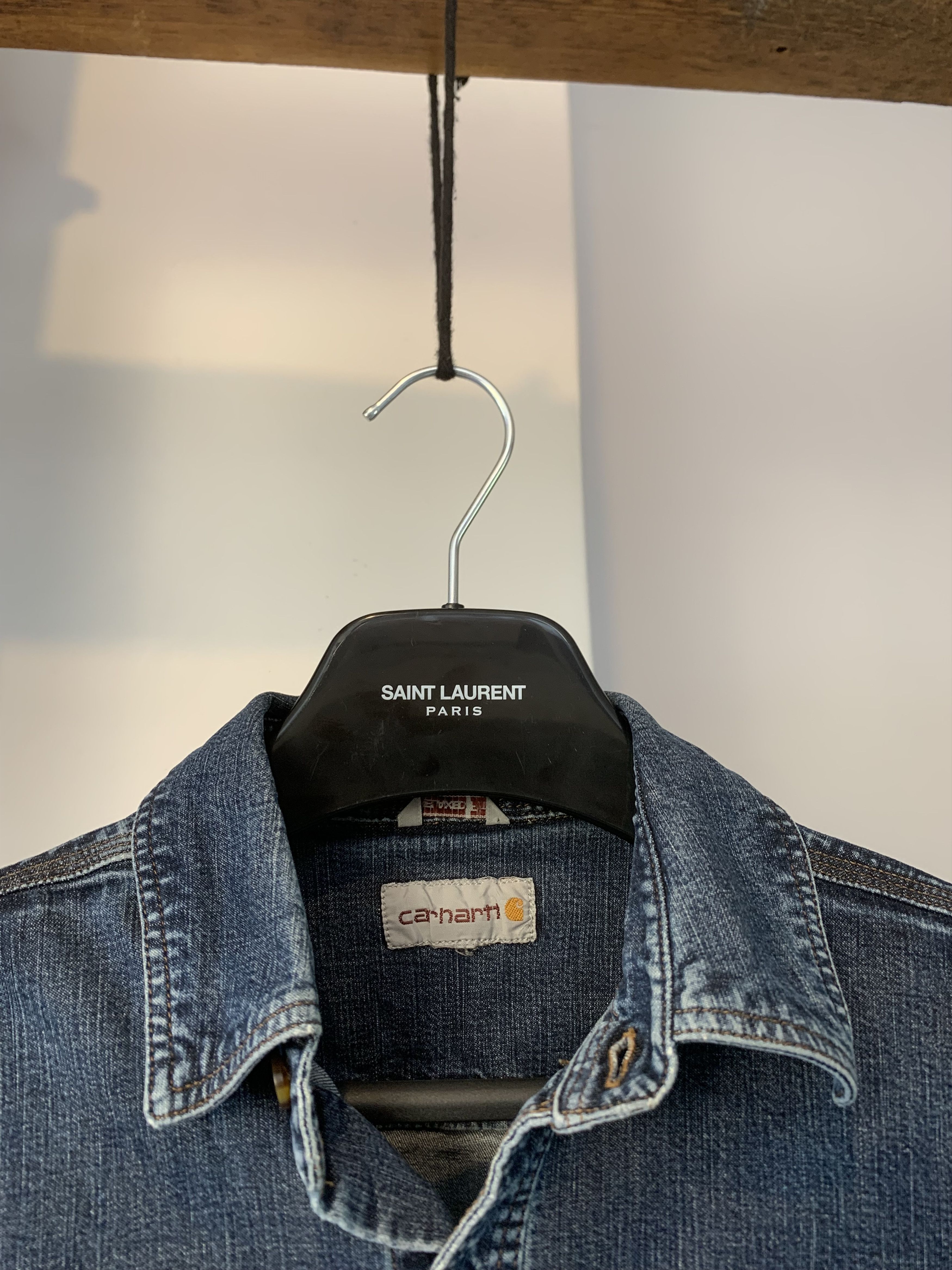 Carhartt × OAMC Carhartt Two Pocket Denim Shirt Size US M / EU 48-50 / 2 - 5 Thumbnail