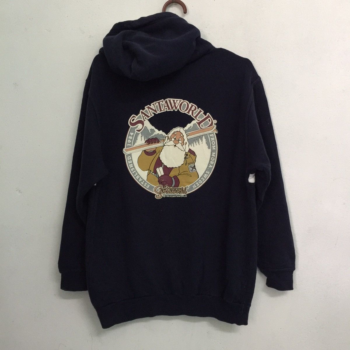 Rare Vintage 1984 Santaworld Zipper Hoodie made in Japan