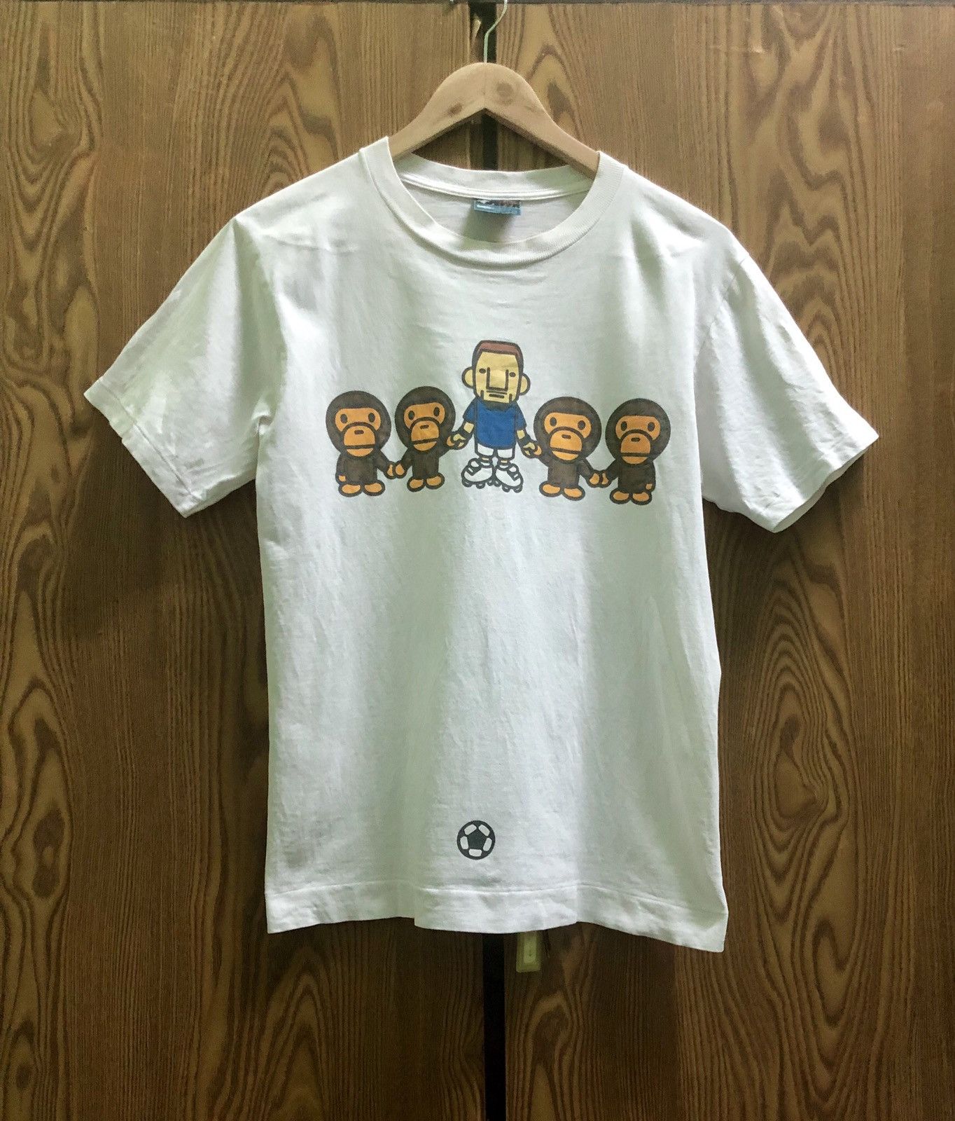 Bape Bape x Nakata Tee Size US S / EU 44-46 / 1 - 1 Thumbnail