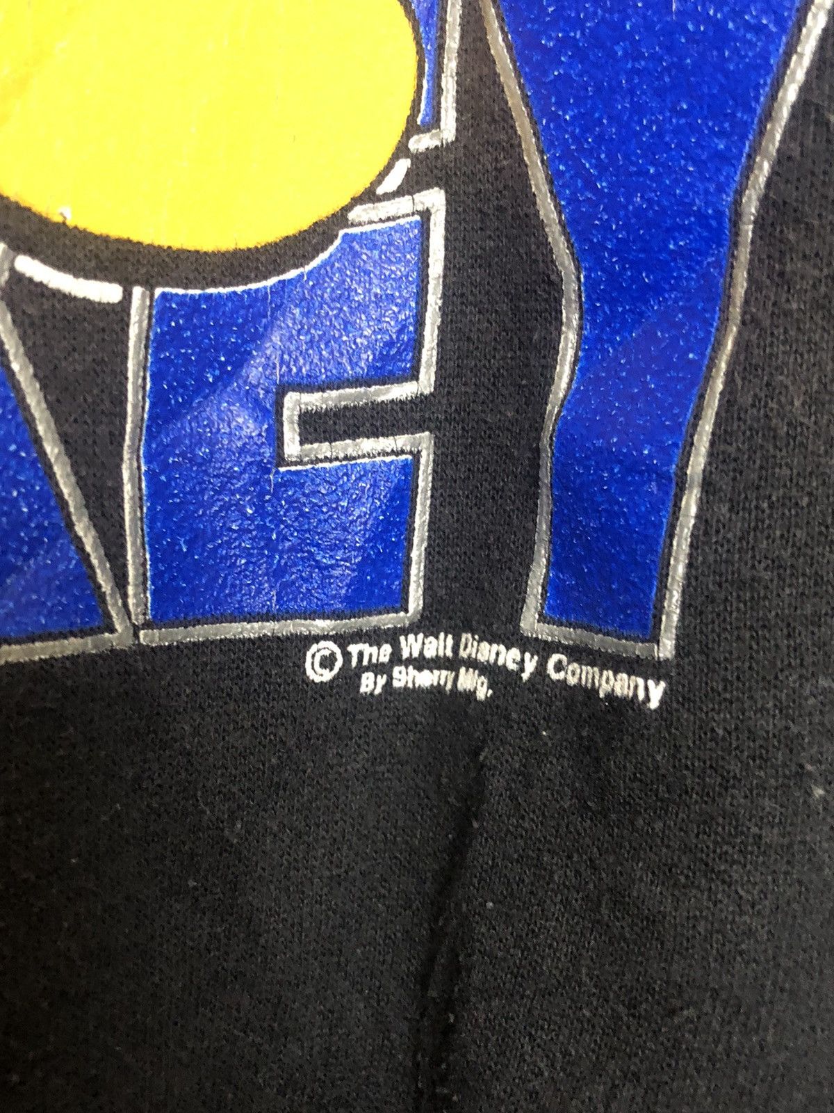 Mickey Mouse × Tultex × Vintage Vtg 80s Mickey Mouse California material 50/50 made in USA Size US L / EU 52-54 / 3 - 4 Thumbnail