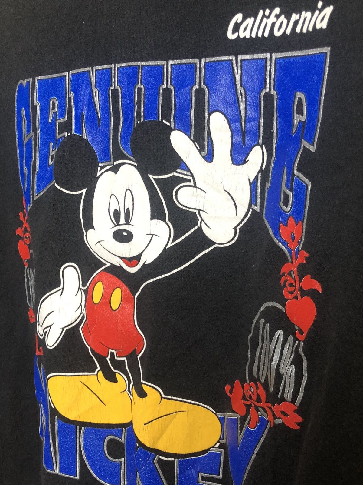 80s Mickey Mouse “San Francisco” Vtg 80s Mickey Mouse California material 50/50 made in USA