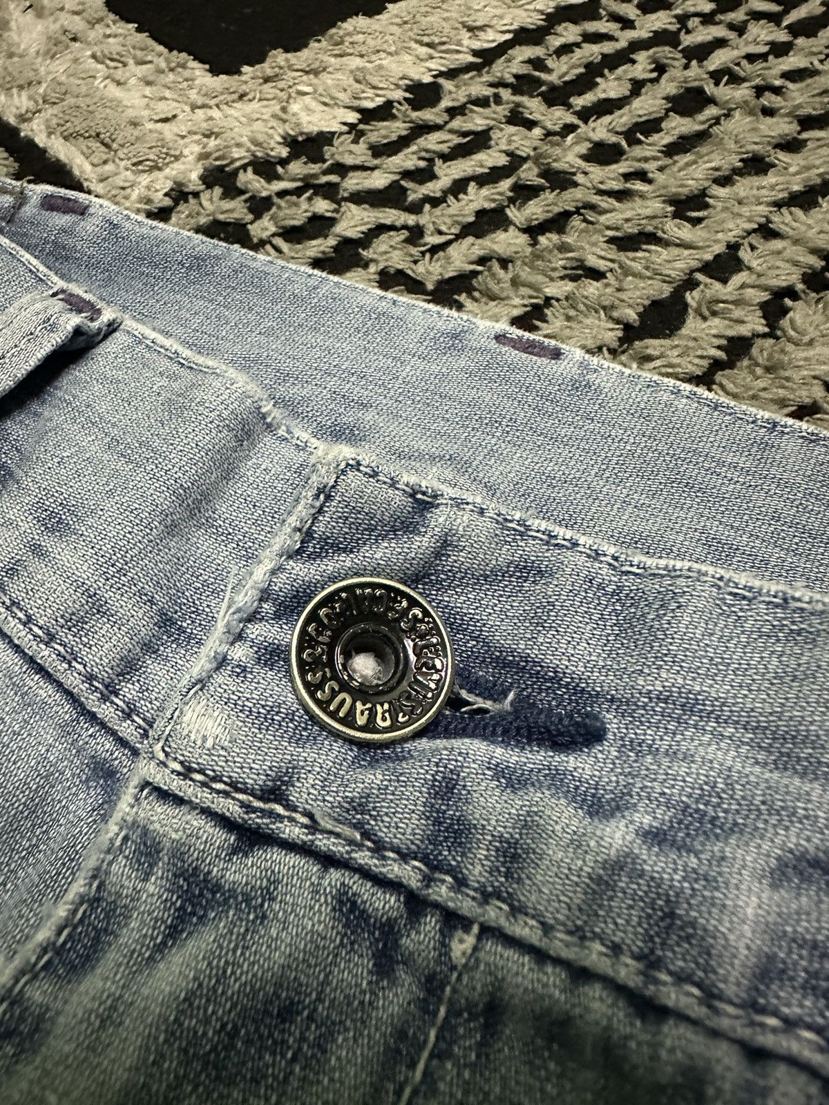 Levi's 32x26 Vintage levi’s cargo blue denim pants Size US 32 / EU 48 - 3 Thumbnail