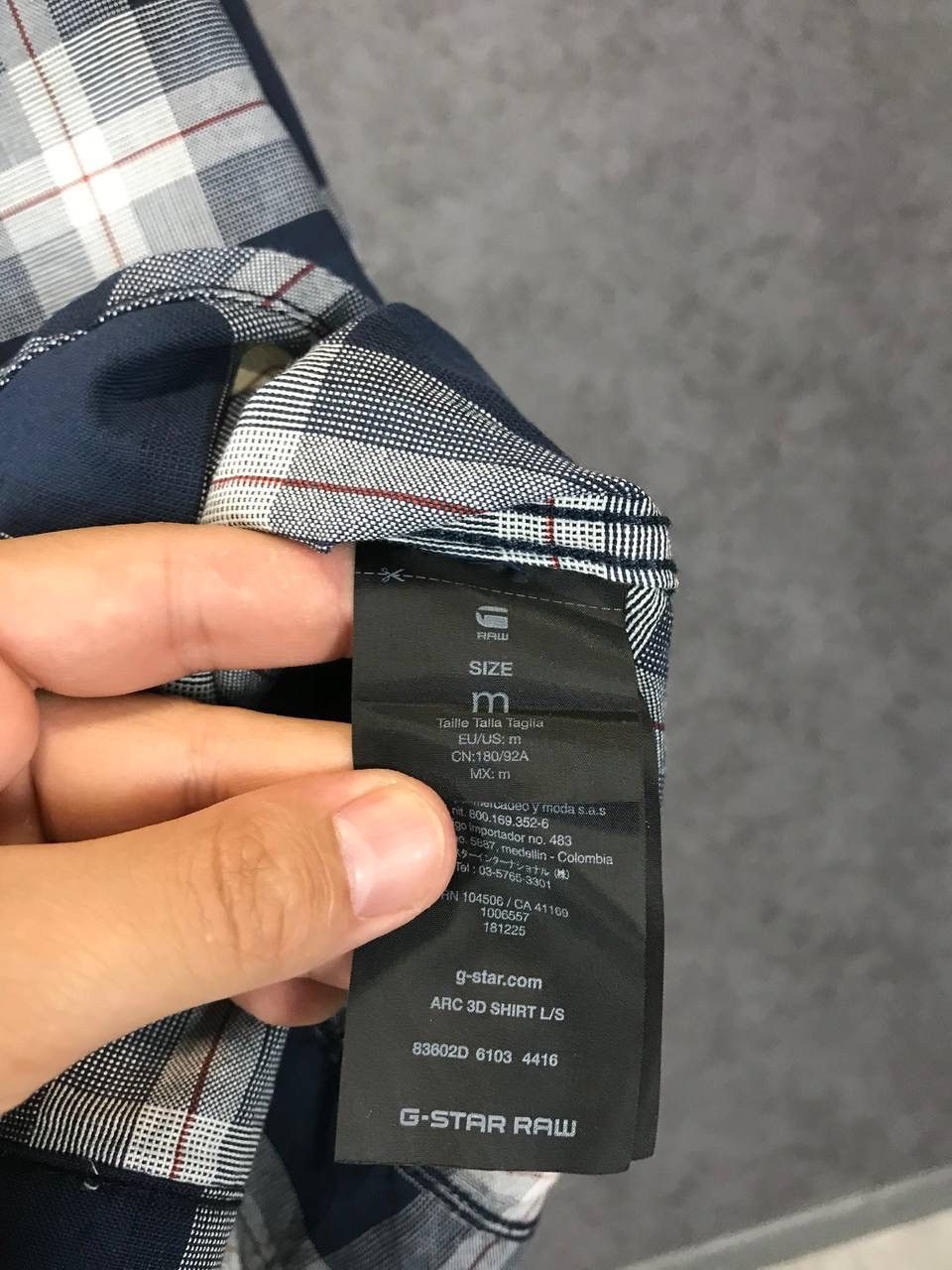 G-Star G Star Raw multicolor flannel shirt Size US M / EU 48-50 / 2 - 5 Thumbnail