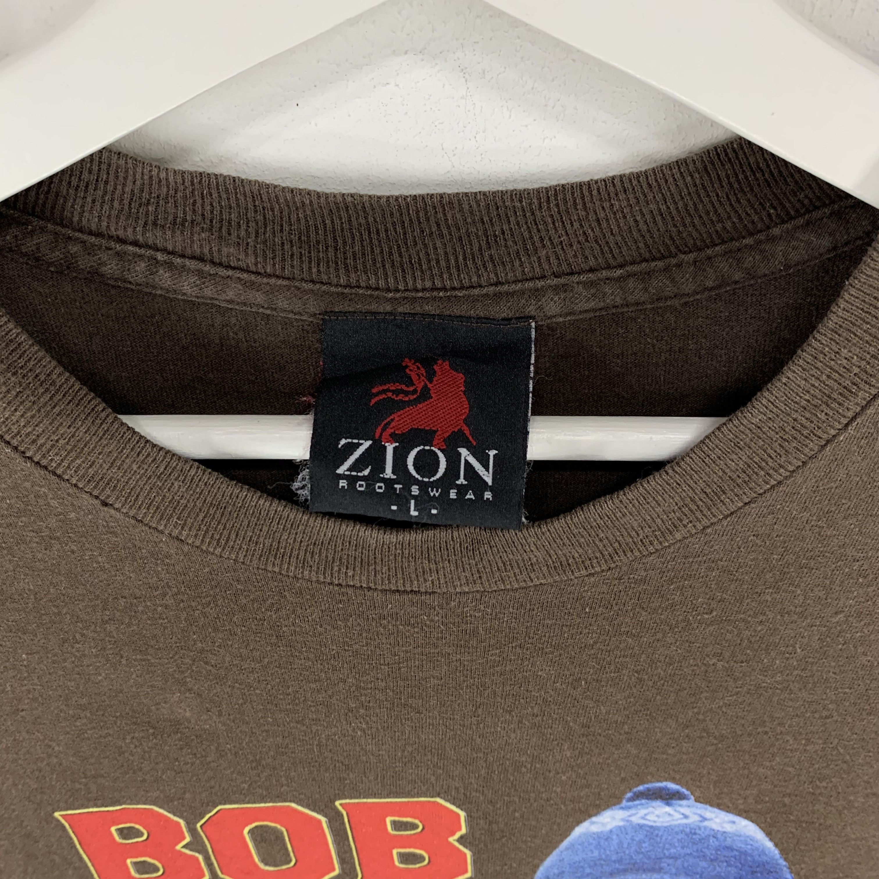 Band Tees × Bob Marley × Vintage Bob marley no more trouble vintage shirt Size US L / EU 52-54 / 3 - 7 Thumbnail
