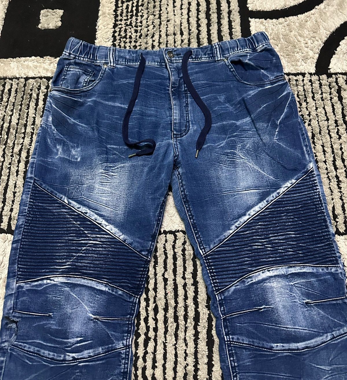 Japanese Brand 34x28 Lycra Gowth by grailed pants Size US 34 / EU 50 - 4 Thumbnail