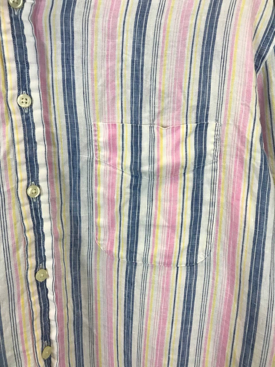 Gant Gant striped multicolor linen shirt Size US XL / EU 56 / 4 - 3 Thumbnail