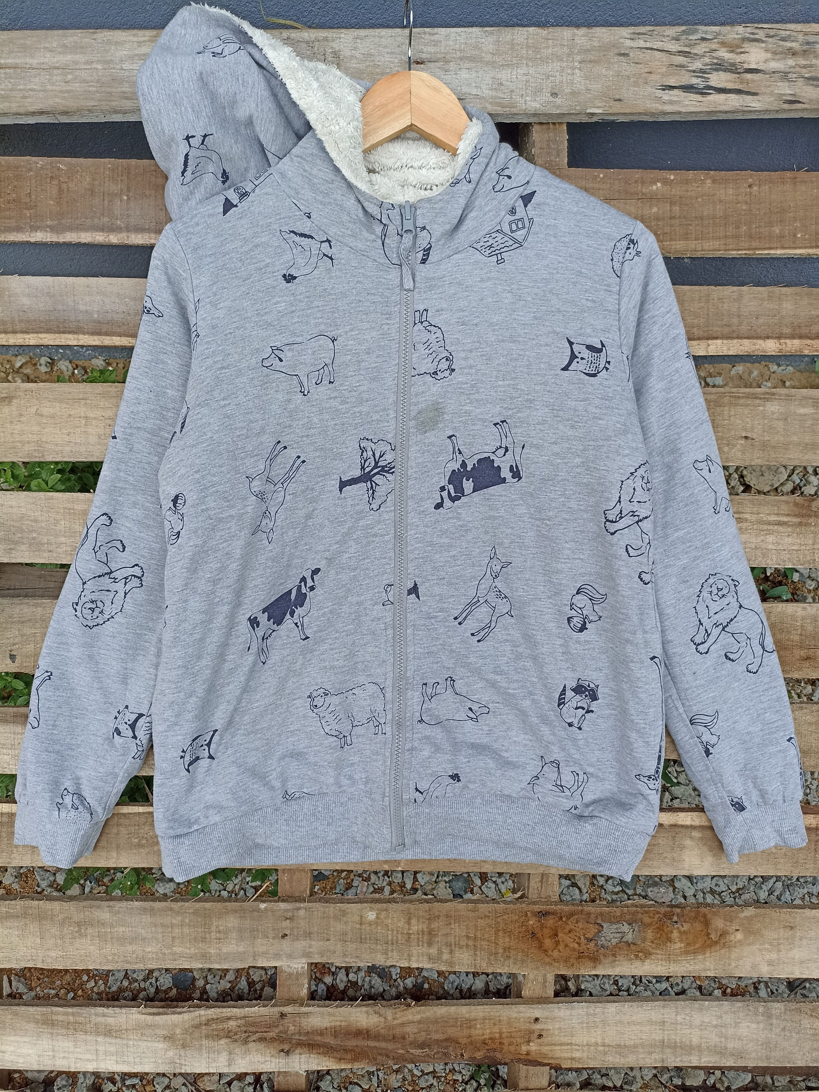Japanese Brand × Vintage Drugstore Reversible Pile fleece Size US M / EU 48-50 / 2 - 1 Thumbnail