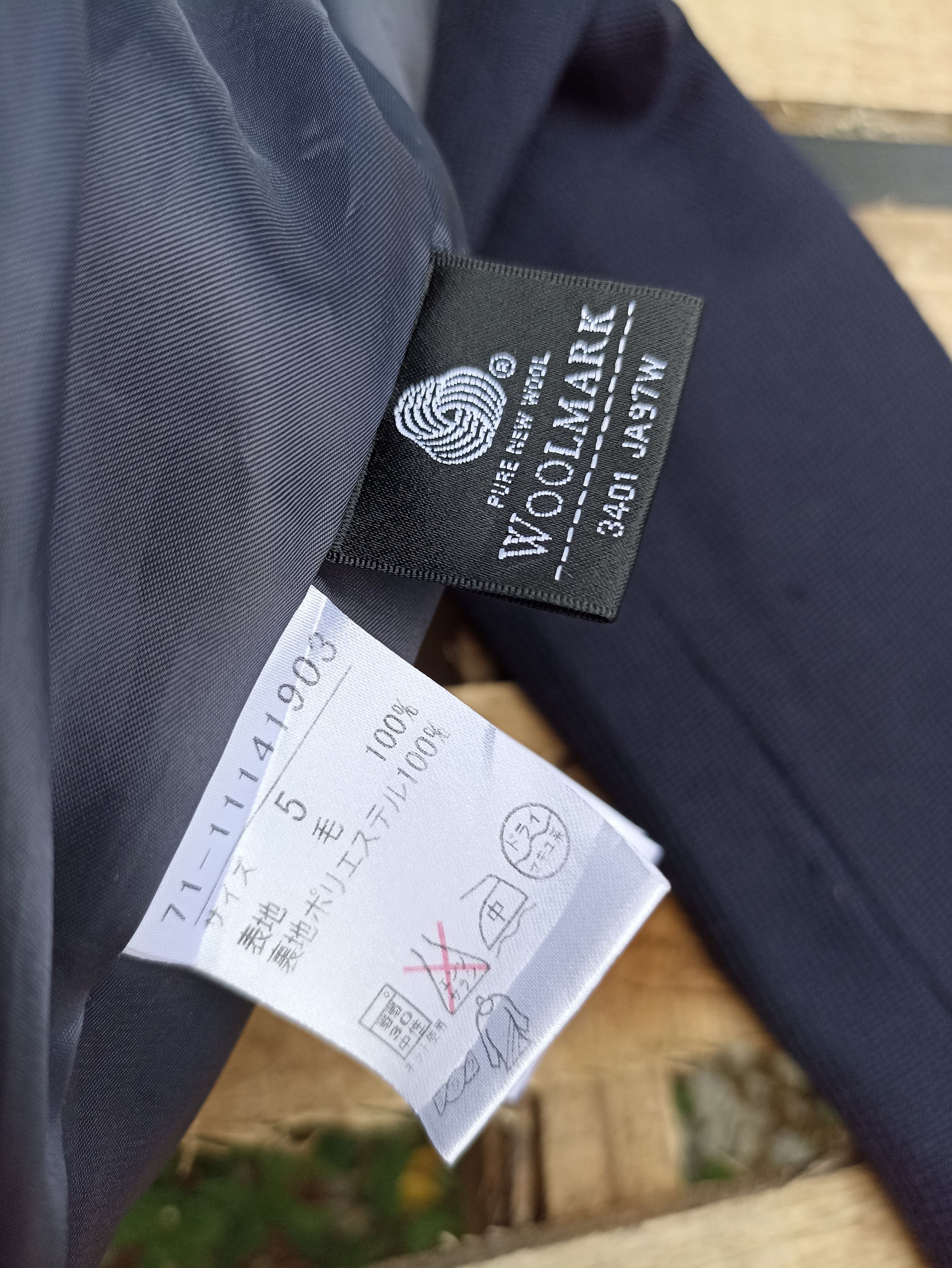 Designer × Japanese Brand × Yohji Yamamoto Designer Ined Crop Blazer Size S / US 4 / IT 40 - 5 Thumbnail