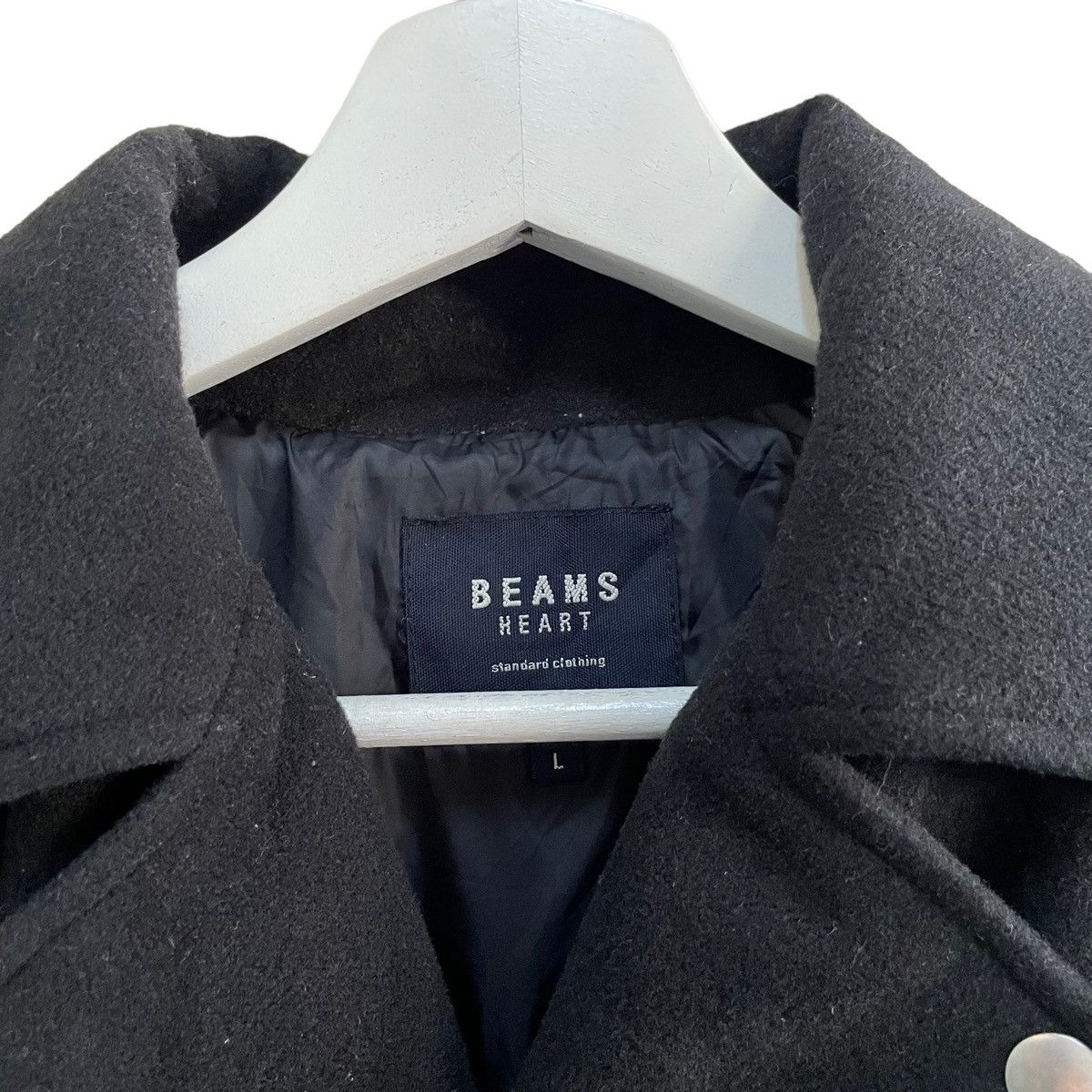Beams Plus × Beauty Beast × Japanese Brand 💥BEAMS ZIPPER JACKET DOUBLE COLLAR BIKER STYLE Size US M / EU 48-50 / 2 - 4 Thumbnail