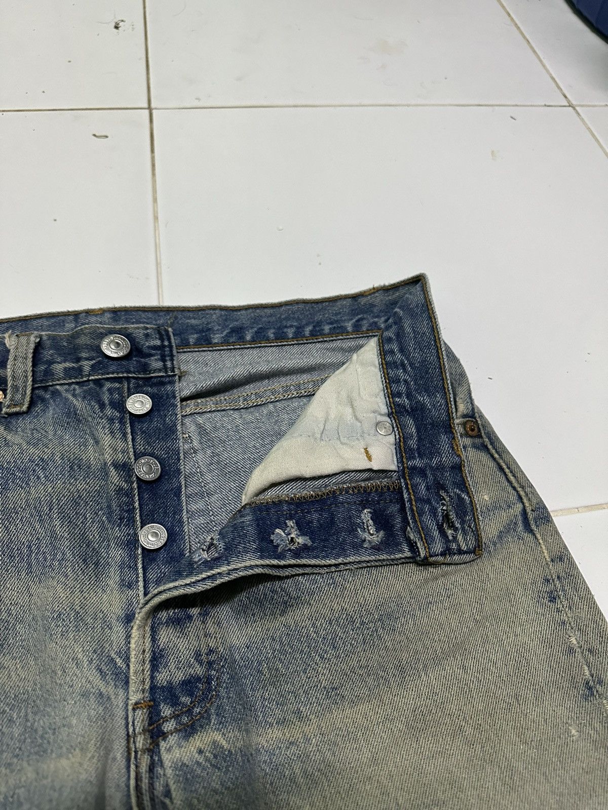 Levi's 30x27 Vintage Levi’s 501 button 552 rusty wash denim jeans Size US 30 / EU 46 - 5 Thumbnail