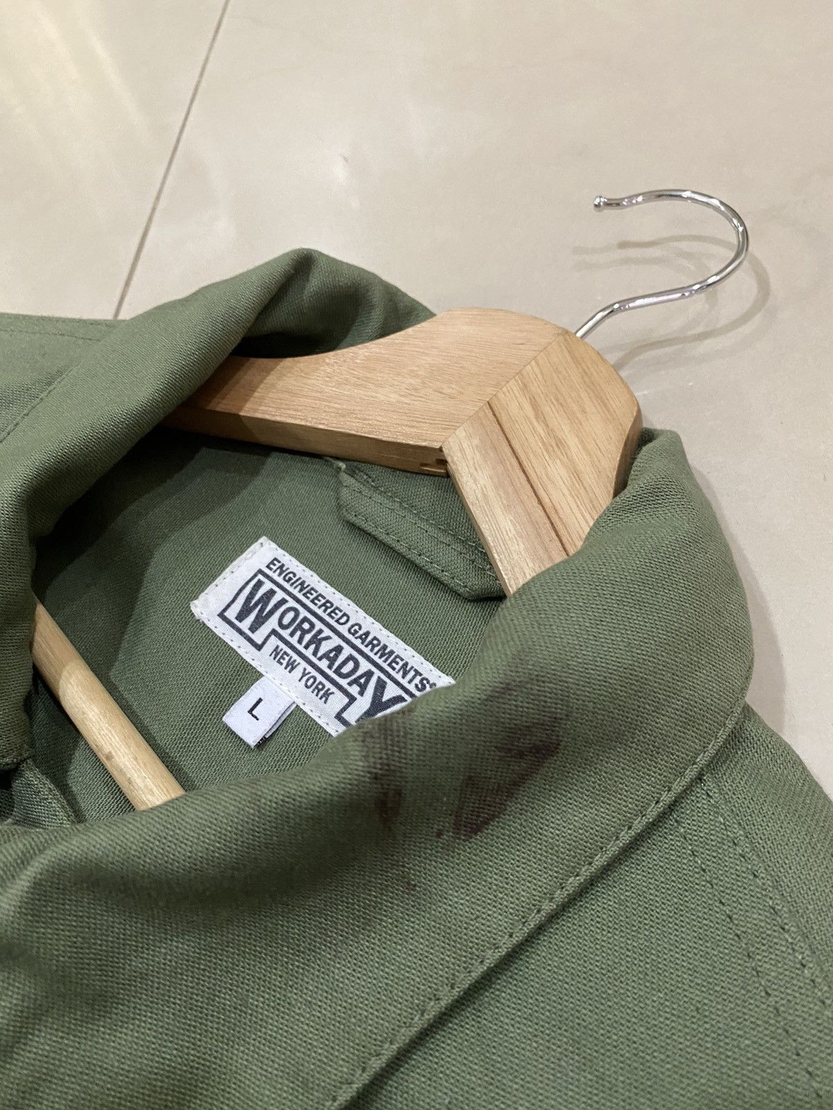 Engineered Garments 🔥ENGINEREED GARMENTS WORKADAY RIPSTOP BEDFORD JACKET Size US M / EU 48-50 / 2 - 12 Thumbnail