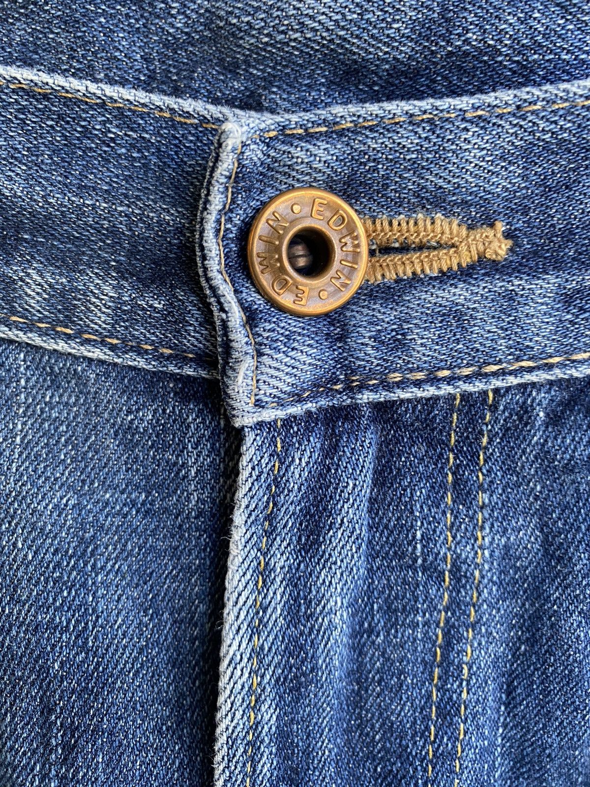 Edwin × Vintage Edwin Selvedge Jeans 505xxx Size US 30 / EU 46 - 7 Thumbnail