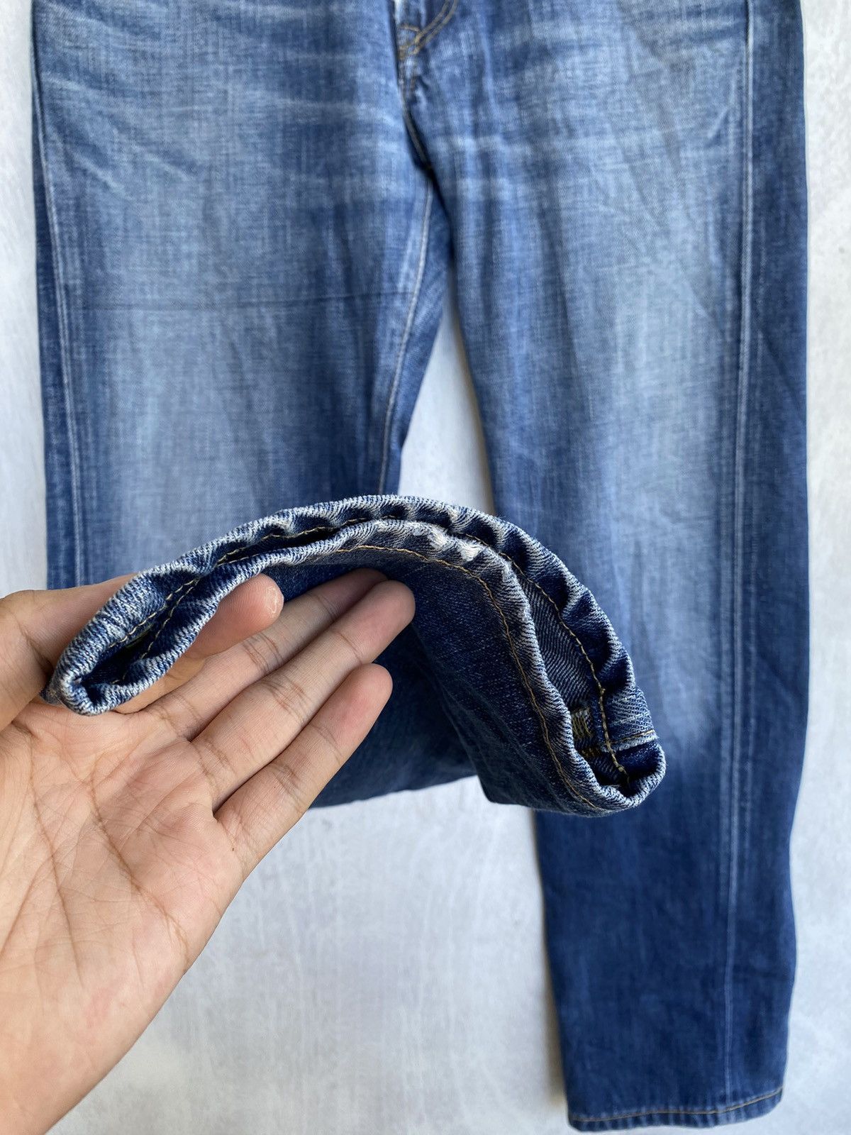 Edwin × Vintage Edwin Selvedge Jeans 505xxx Size US 30 / EU 46 - 4 Thumbnail