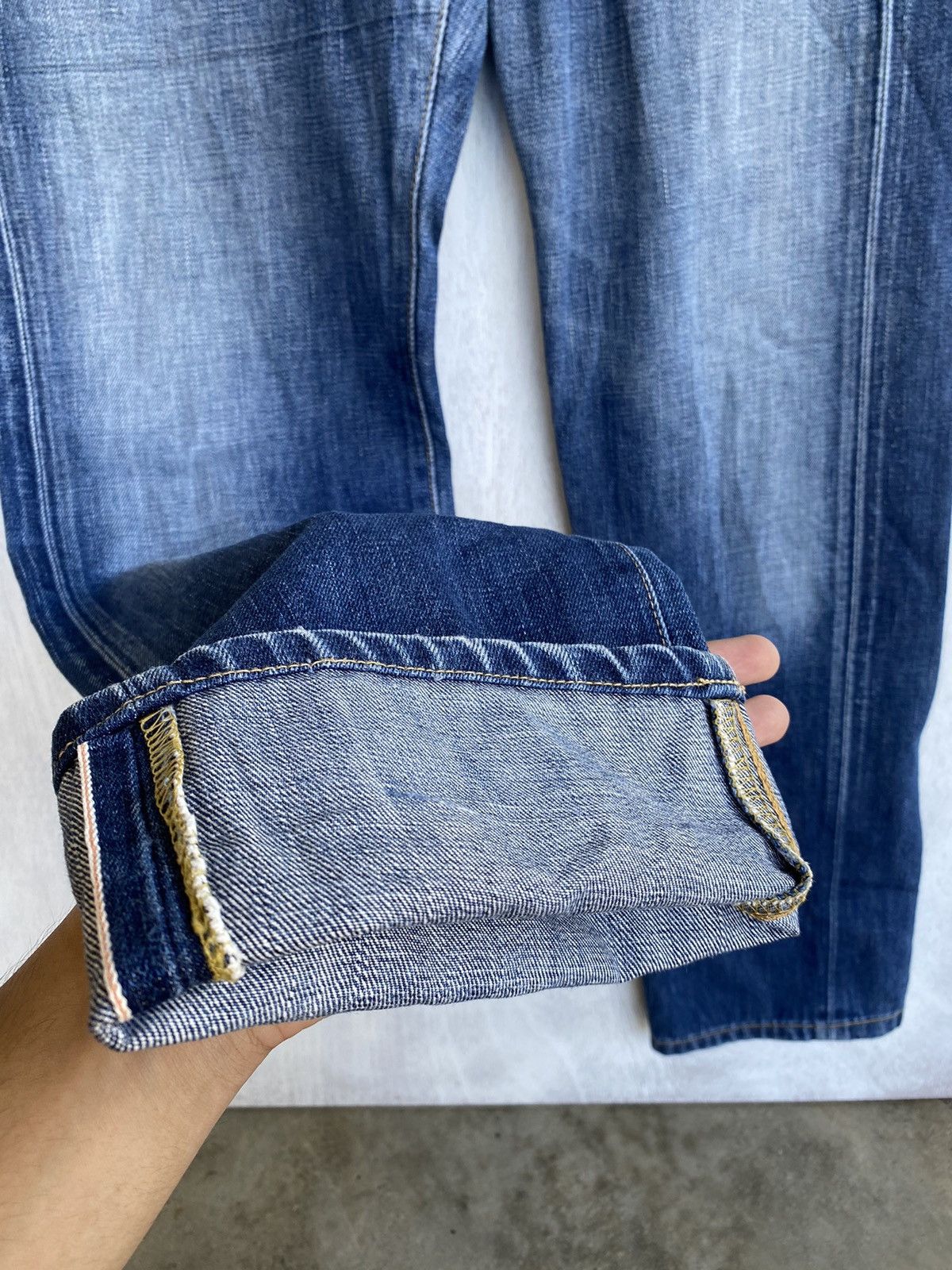 Edwin × Vintage Edwin Selvedge Jeans 505xxx Size US 30 / EU 46 - 6 Thumbnail