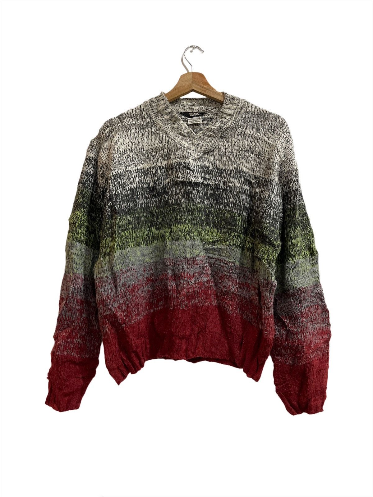 Diesel Diesel Ombré Knit Size US M / EU 48-50 / 2 - 1 Thumbnail