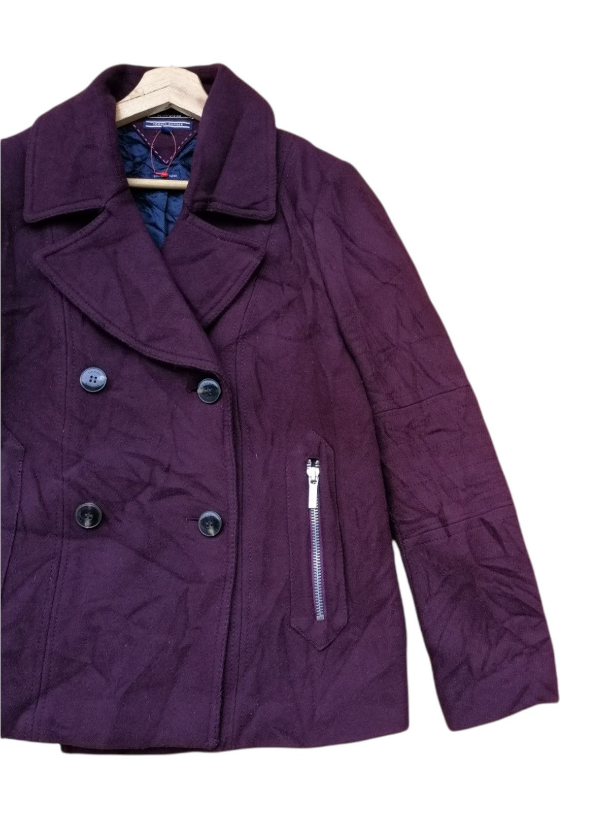 Designer × Tommy Hilfiger Tommy Hilfiger Double Breasted Wool Jacket Size US XS / EU 42 / 0 - 5 Thumbnail