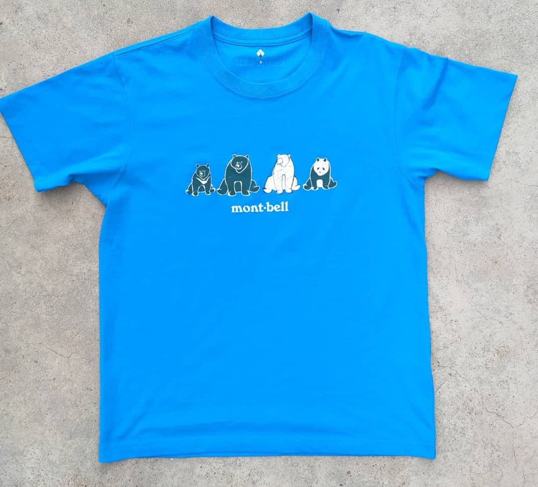 Japanese Brand Montbell Bear T Size XS / US 0-2 / IT 36-38 - 1 Thumbnail