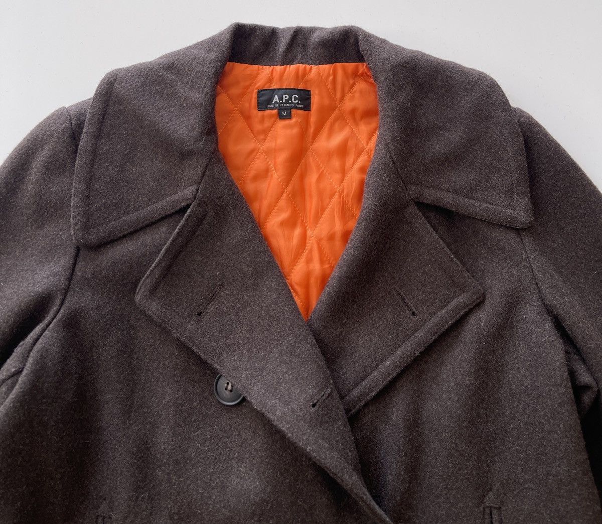A.P.C. A.P.C Double Breasted Womens Coat Jacket Size M / US 6-8 / IT 42-44 - 8 Thumbnail