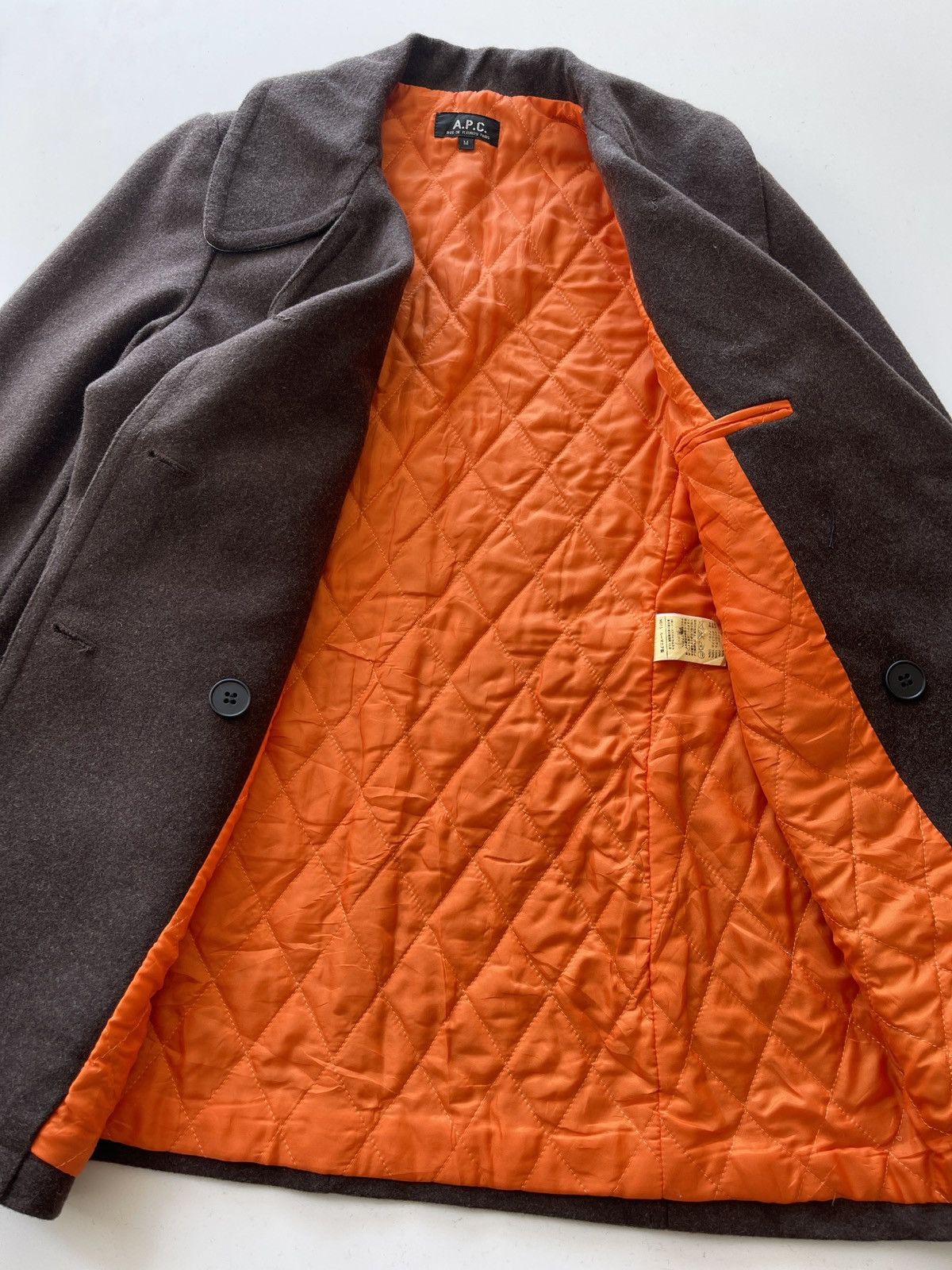 A.P.C. A.P.C Double Breasted Womens Coat Jacket Size M / US 6-8 / IT 42-44 - 9 Thumbnail