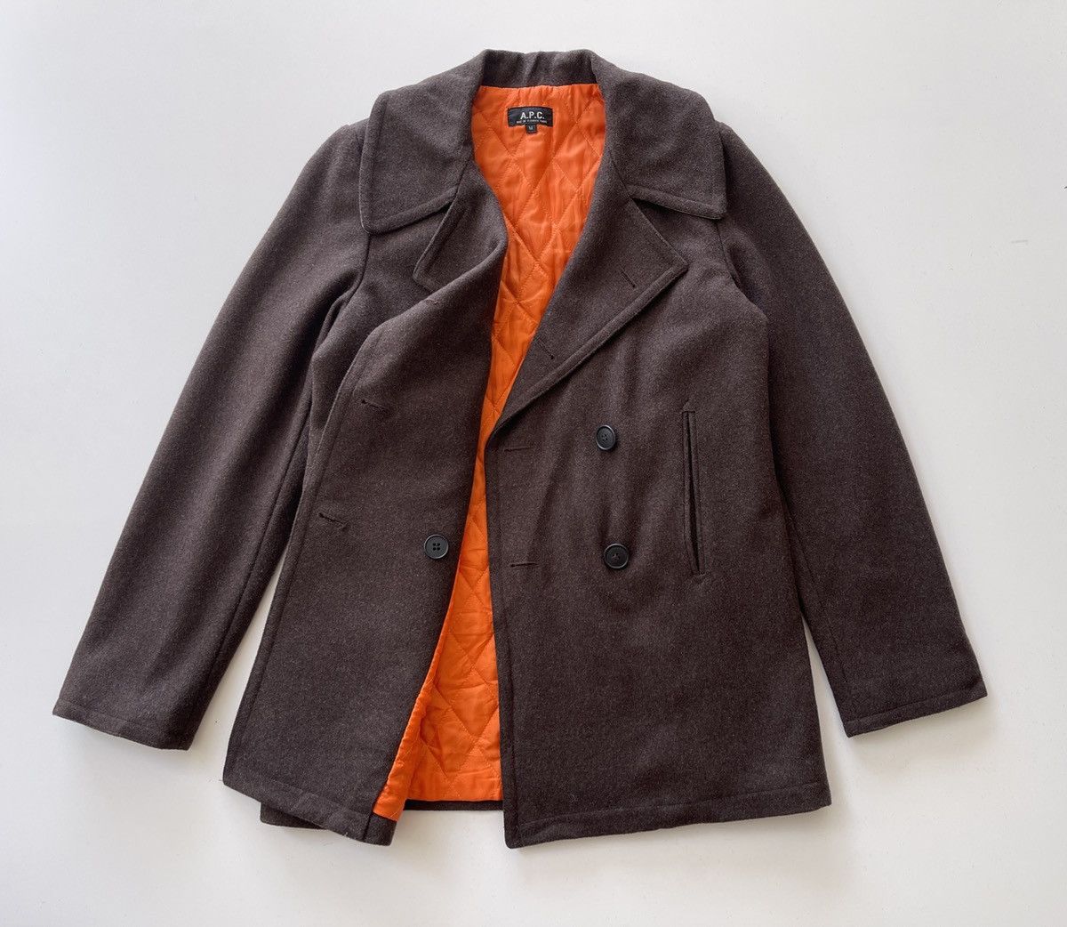 A.P.C. A.P.C Double Breasted Womens Coat Jacket Size M / US 6-8 / IT 42-44 - 5 Thumbnail