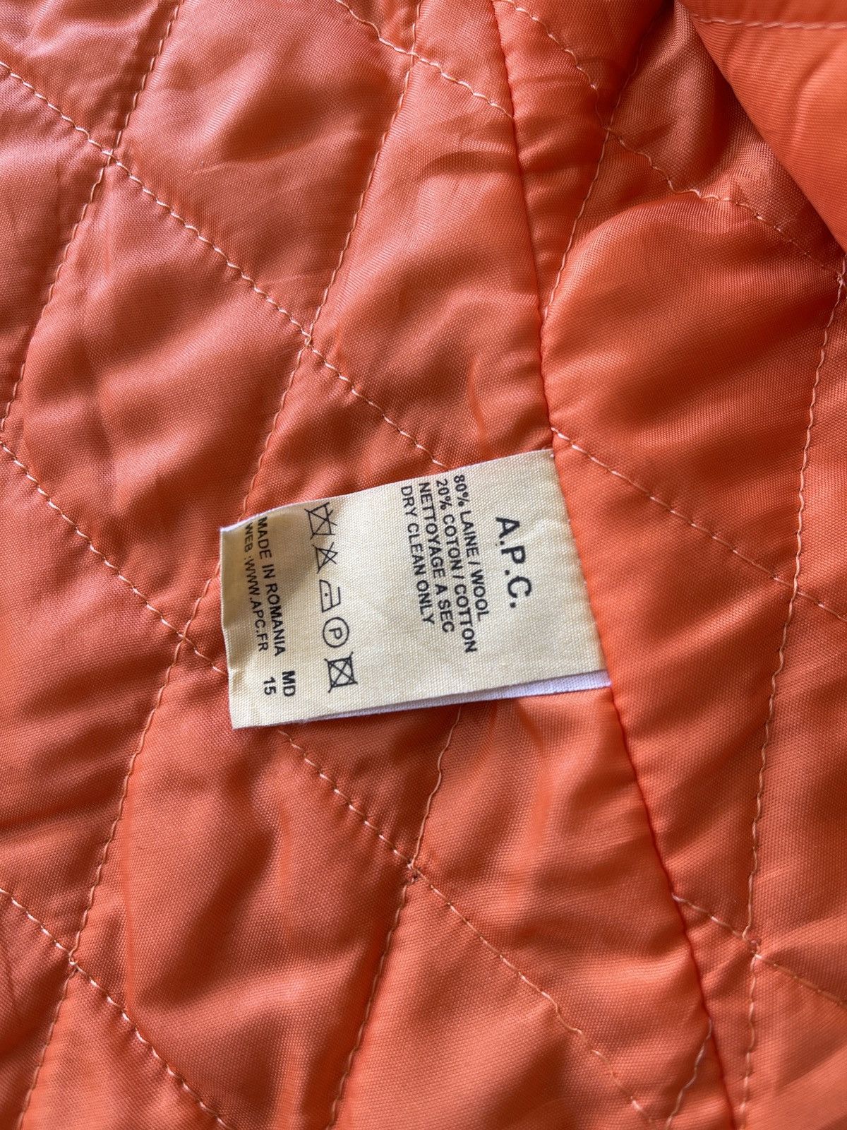 A.P.C. A.P.C Double Breasted Womens Coat Jacket Size M / US 6-8 / IT 42-44 - 10 Thumbnail