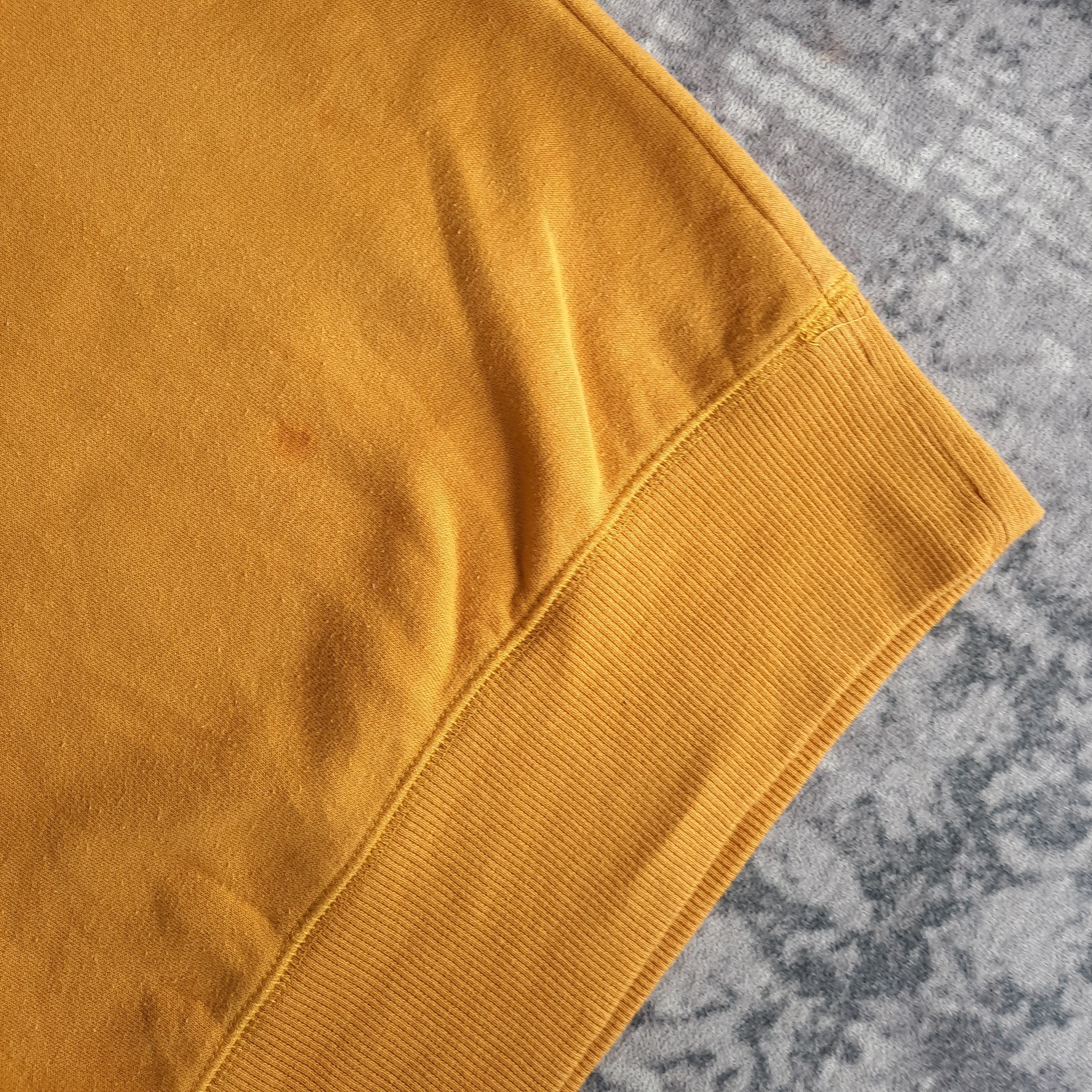 GU × Japanese Brand 🔥Gu global plain yellow mustard crewneck sweatshirt Size US S / EU 44-46 / 1 - 3 Thumbnail