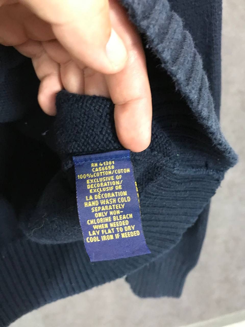 Polo Ralph Lauren Polo Ralph Lauren logo sweater Size US M / EU 48-50 / 2 - 4 Thumbnail