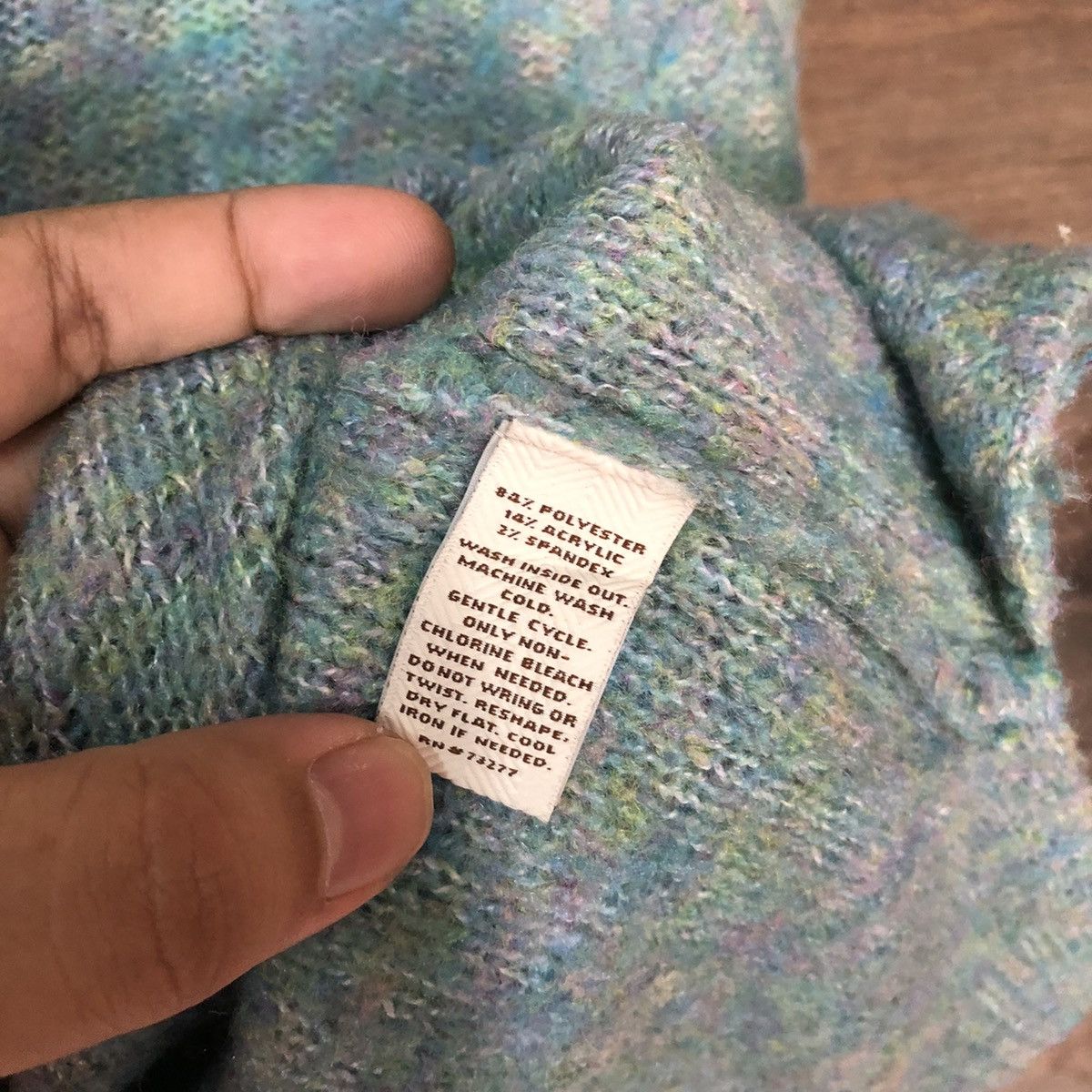 Homespun Knitwear × Sonoma Sonoma Blue Knitwear sweatshirt #428B Size M / US 6-8 / IT 42-44 - 8 Thumbnail
