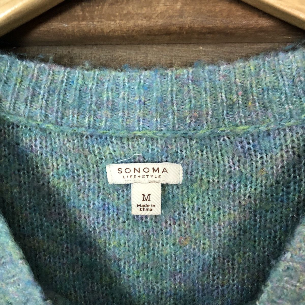 Homespun Knitwear × Sonoma Sonoma Blue Knitwear sweatshirt #428B Size M / US 6-8 / IT 42-44 - 6 Thumbnail
