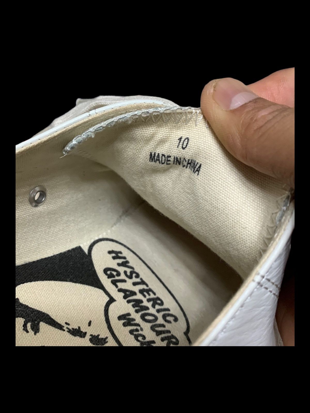 Designer × Hysteric Glamour × Japanese Brand HYSTERIC GLAMOUR WICKED LEATHER SHOE Size US 10 / EU 43 - 11 Thumbnail