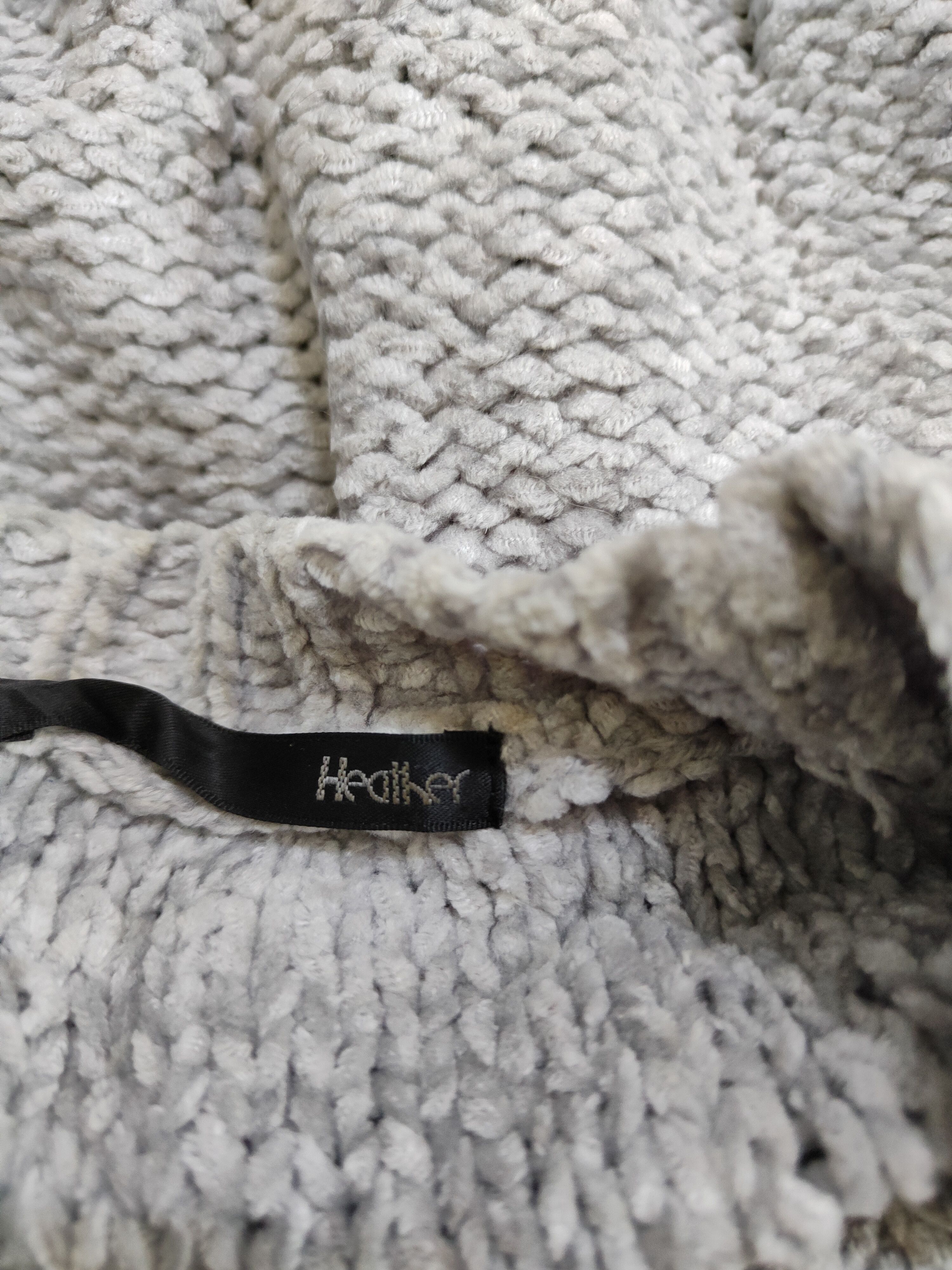Vintage Heather Gray Knitwear Sweatshirt #218B Size L / US 10 / IT 46 - 11 Thumbnail