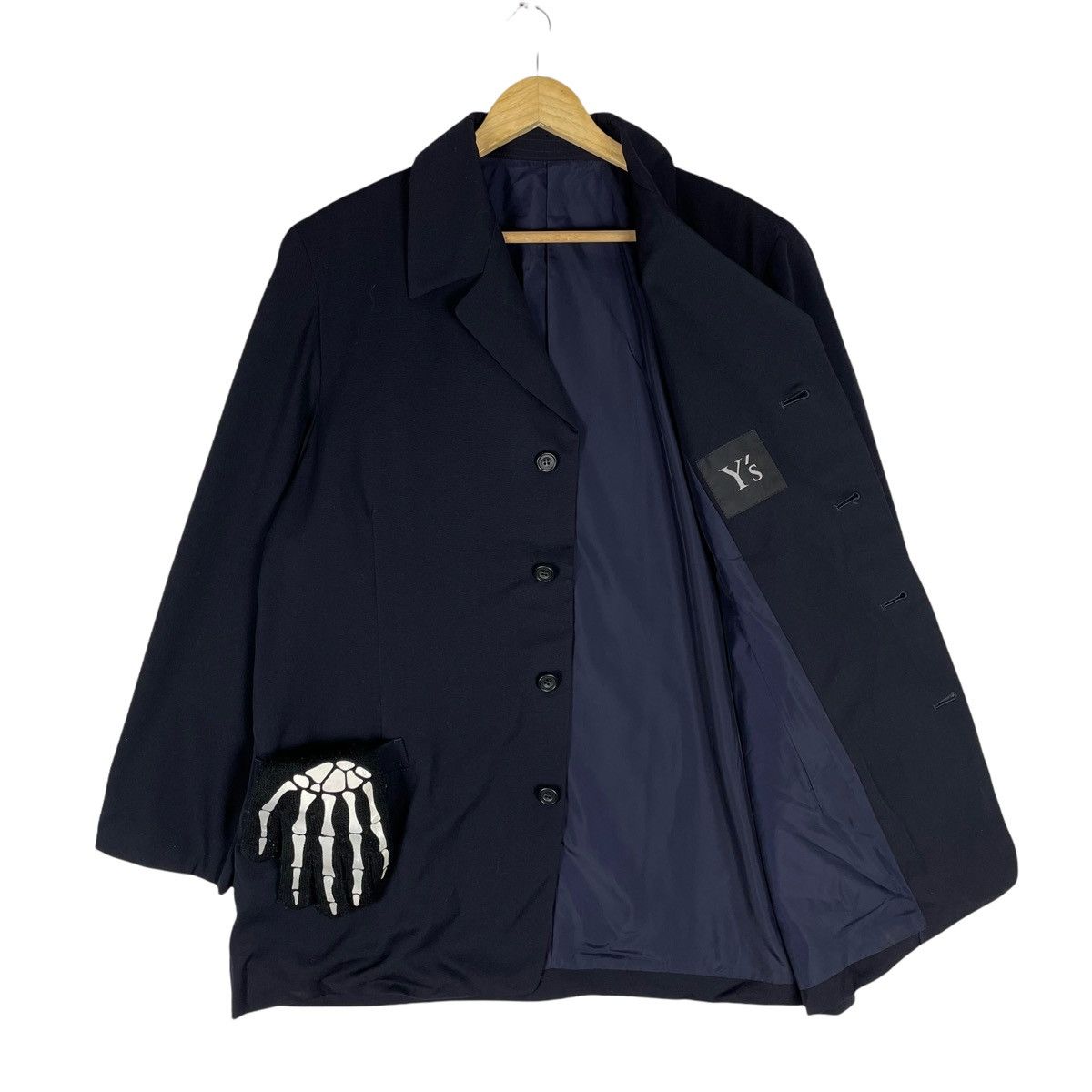 Yohji Yamamoto 🔥Y’S Yohji Yamamoto Singgle Button Jacket Size US L / EU 52-54 / 3 - 1 Thumbnail