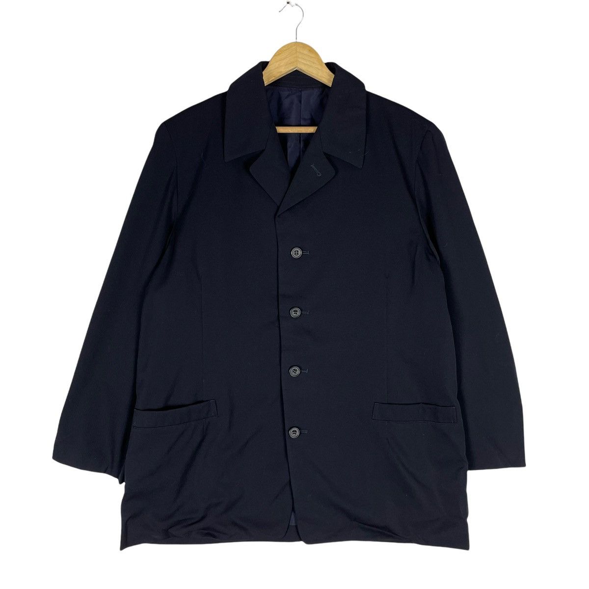 Yohji Yamamoto 🔥Y’S Yohji Yamamoto Singgle Button Jacket Size US L / EU 52-54 / 3 - 2 Thumbnail