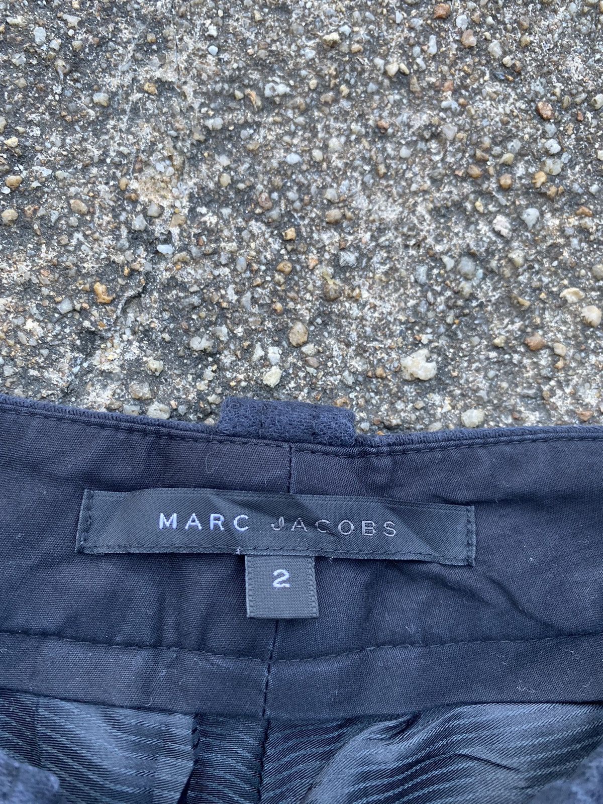 Marc Jacobs Marc Jacob Flare Pants Boot Cut Black Cotton Size 28" / US 6 / IT 42 - 5 Thumbnail