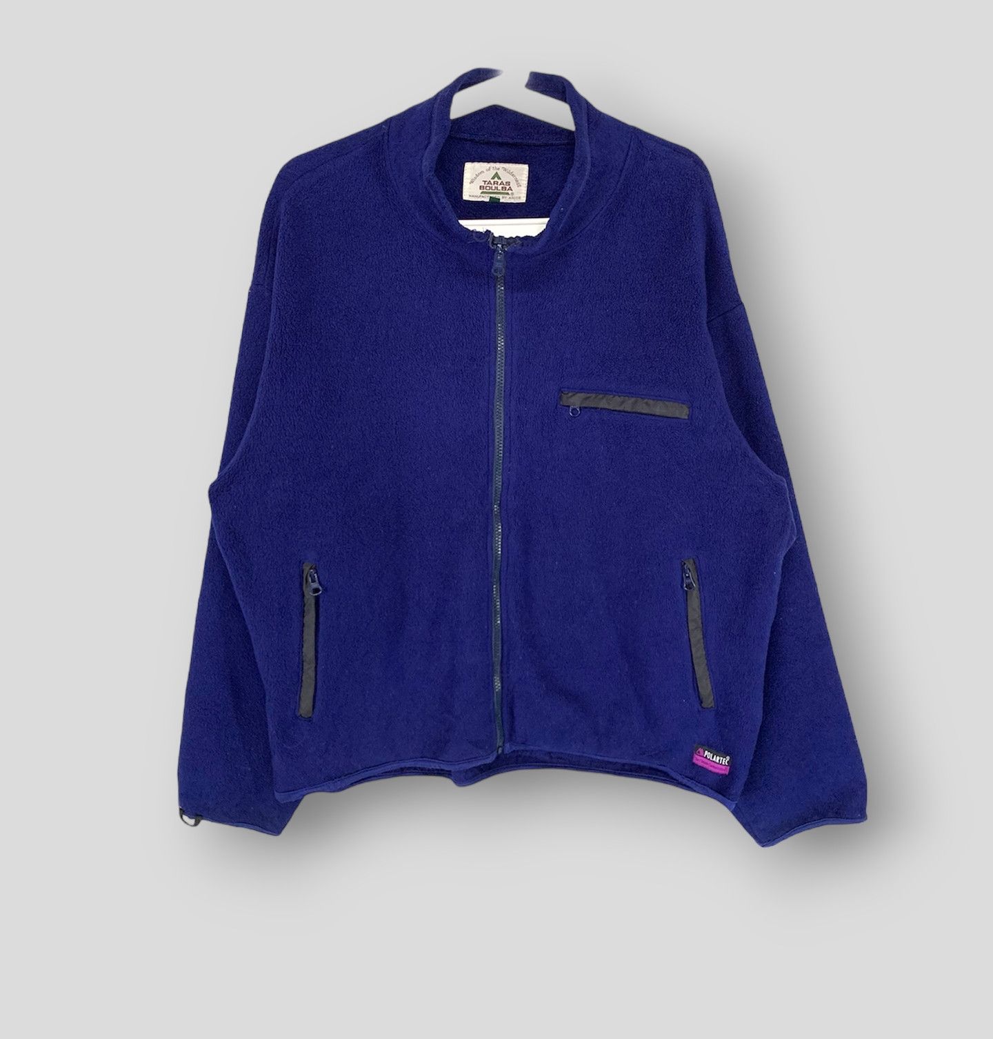 Vintage 90s Taras boulba by Asics polartec fleece jacket